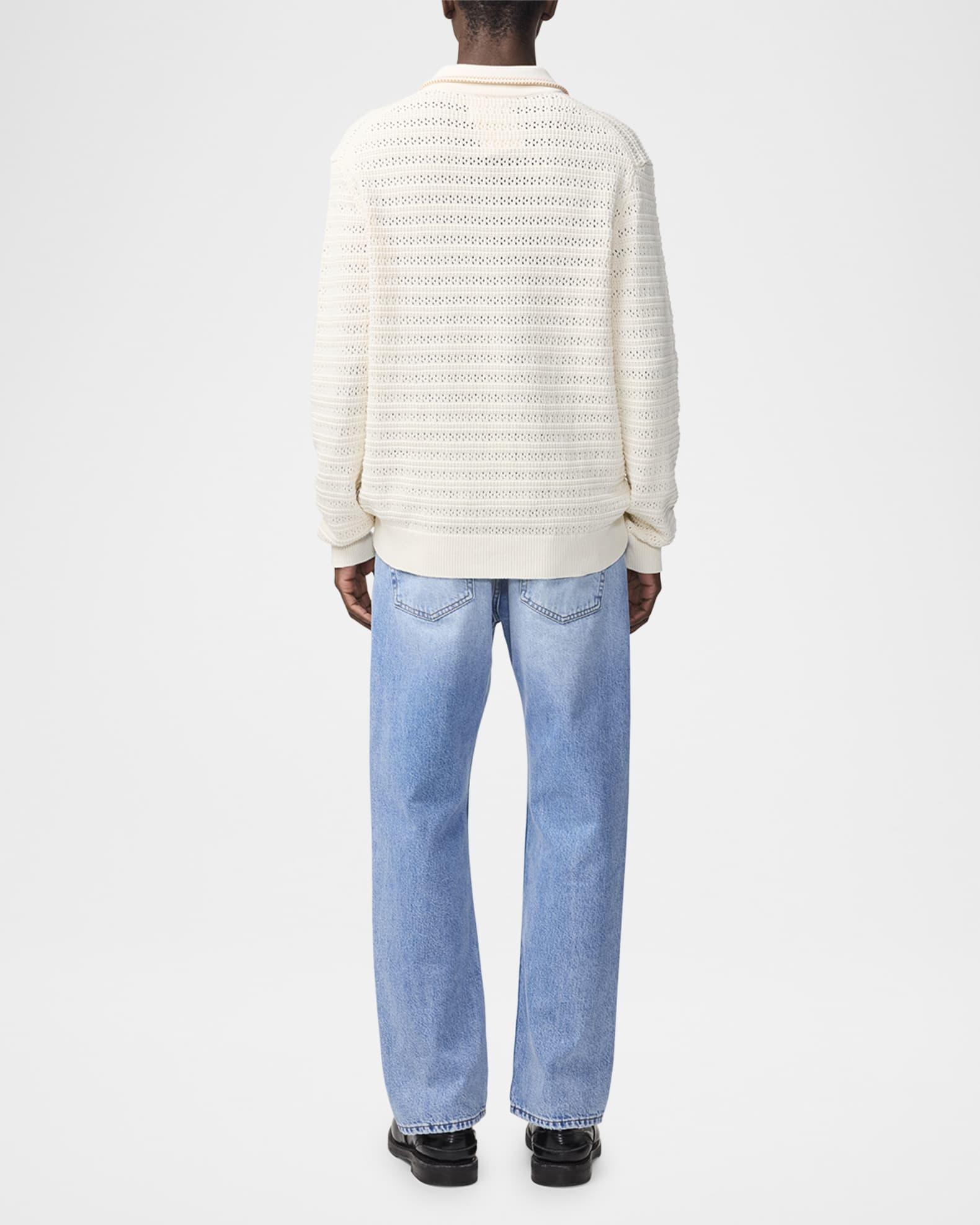 Men's Josh Long-Sleeve Polo Shirt Product Image