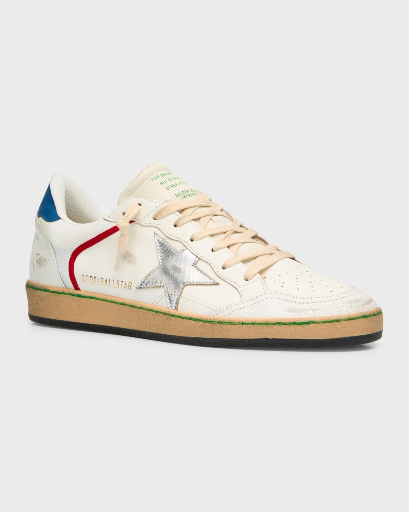 Men's Ball Star Leather Low-Top Sneakers Product Image