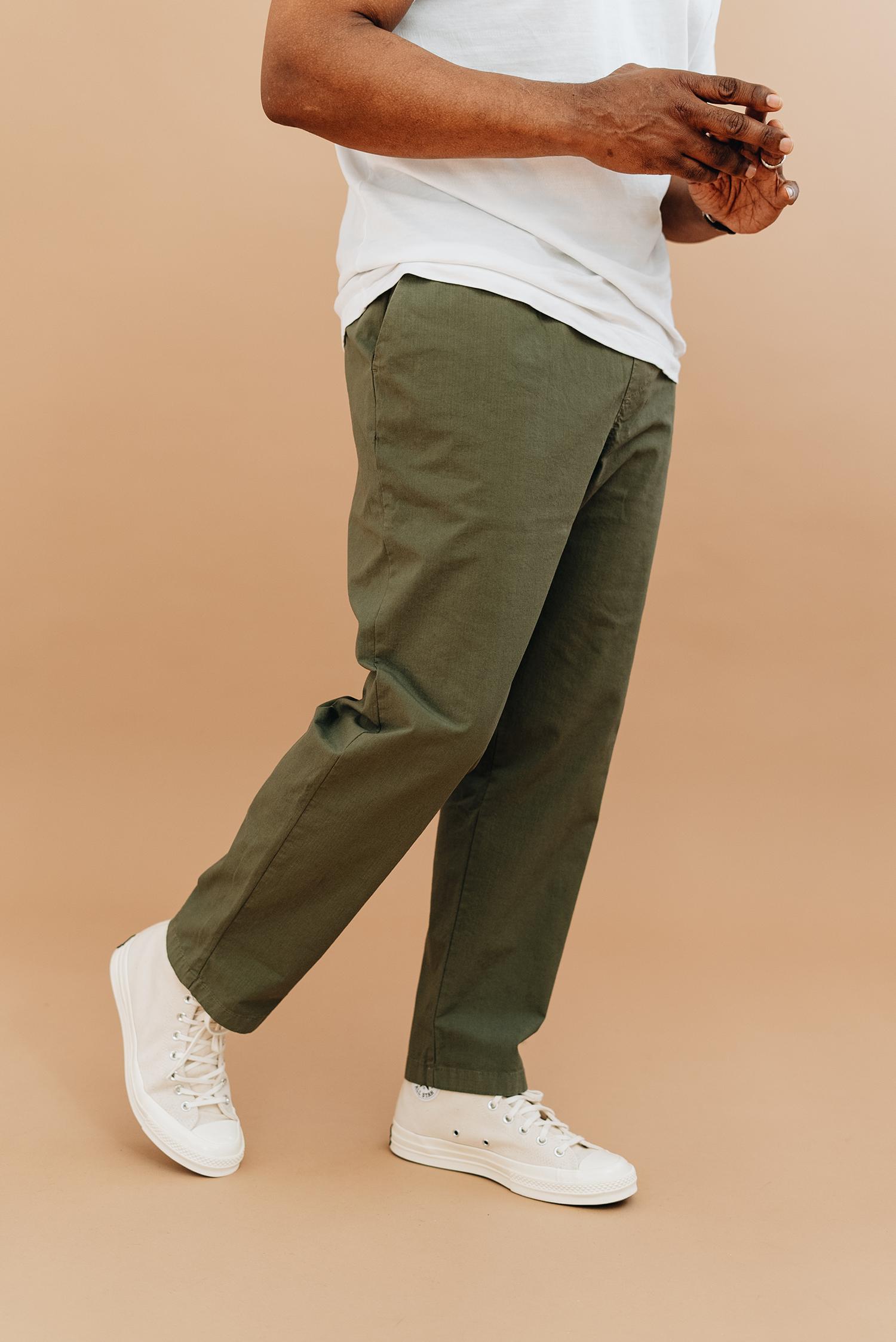 Organic Ripstop Drawstring Trouser Product Image