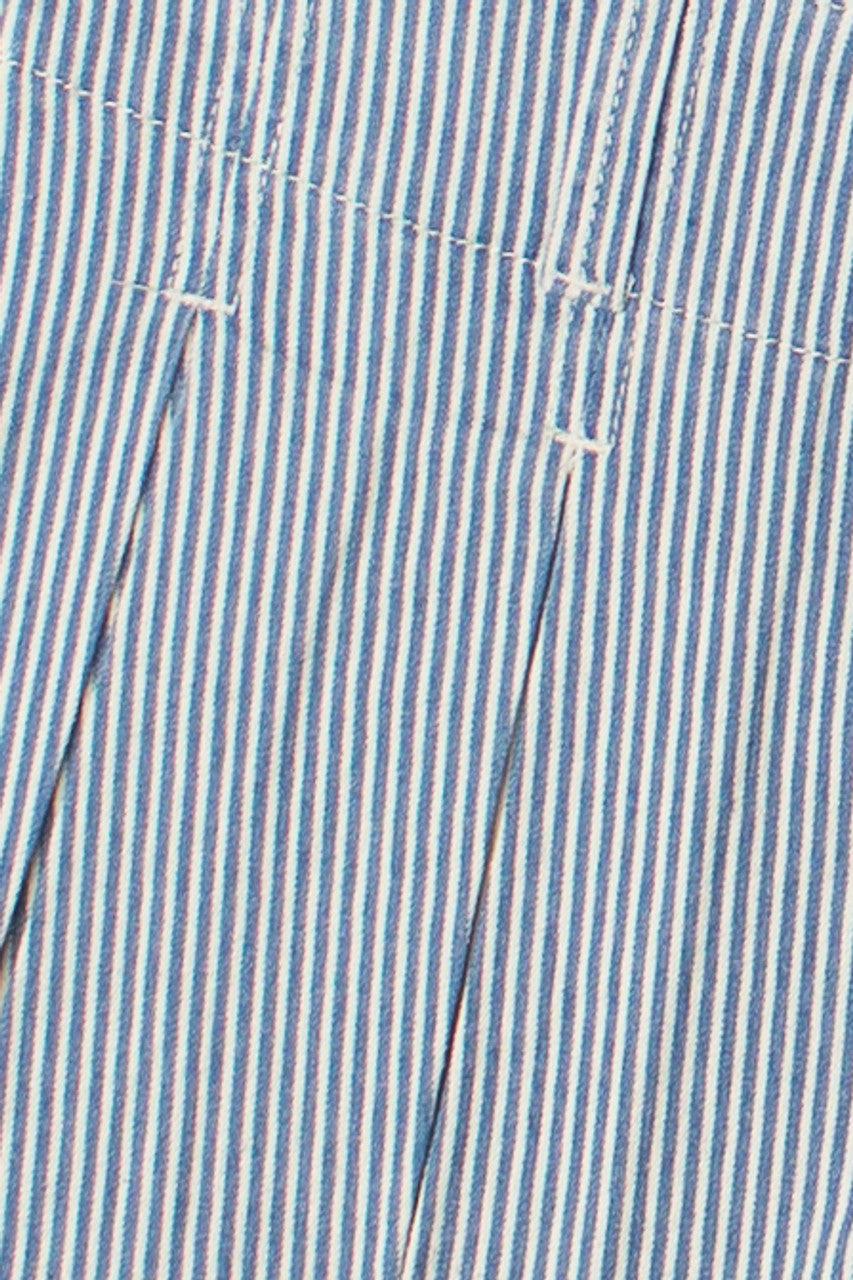 Low Rise Denim Pleated Mini Skort Product Image