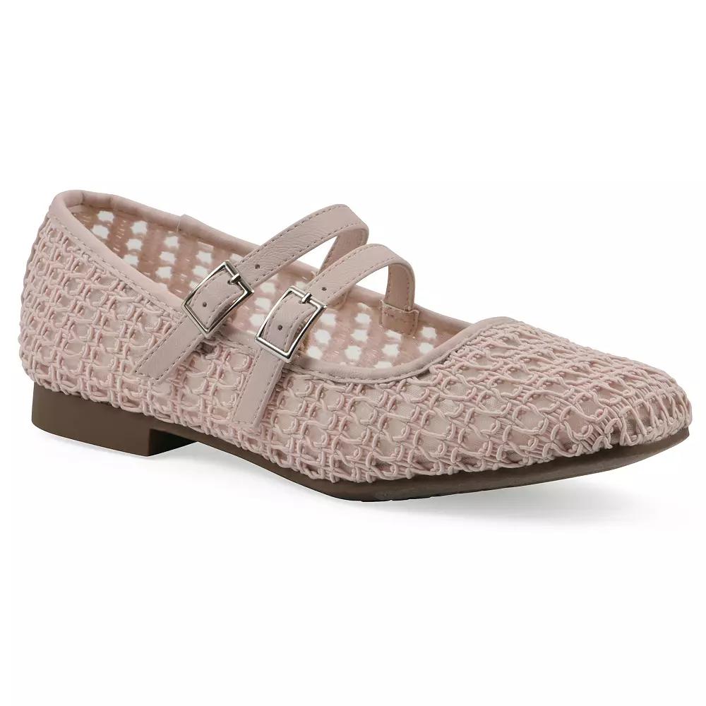 Cliffs by White Mountain Besnik Women's Mary Jane Flats,  Product Image