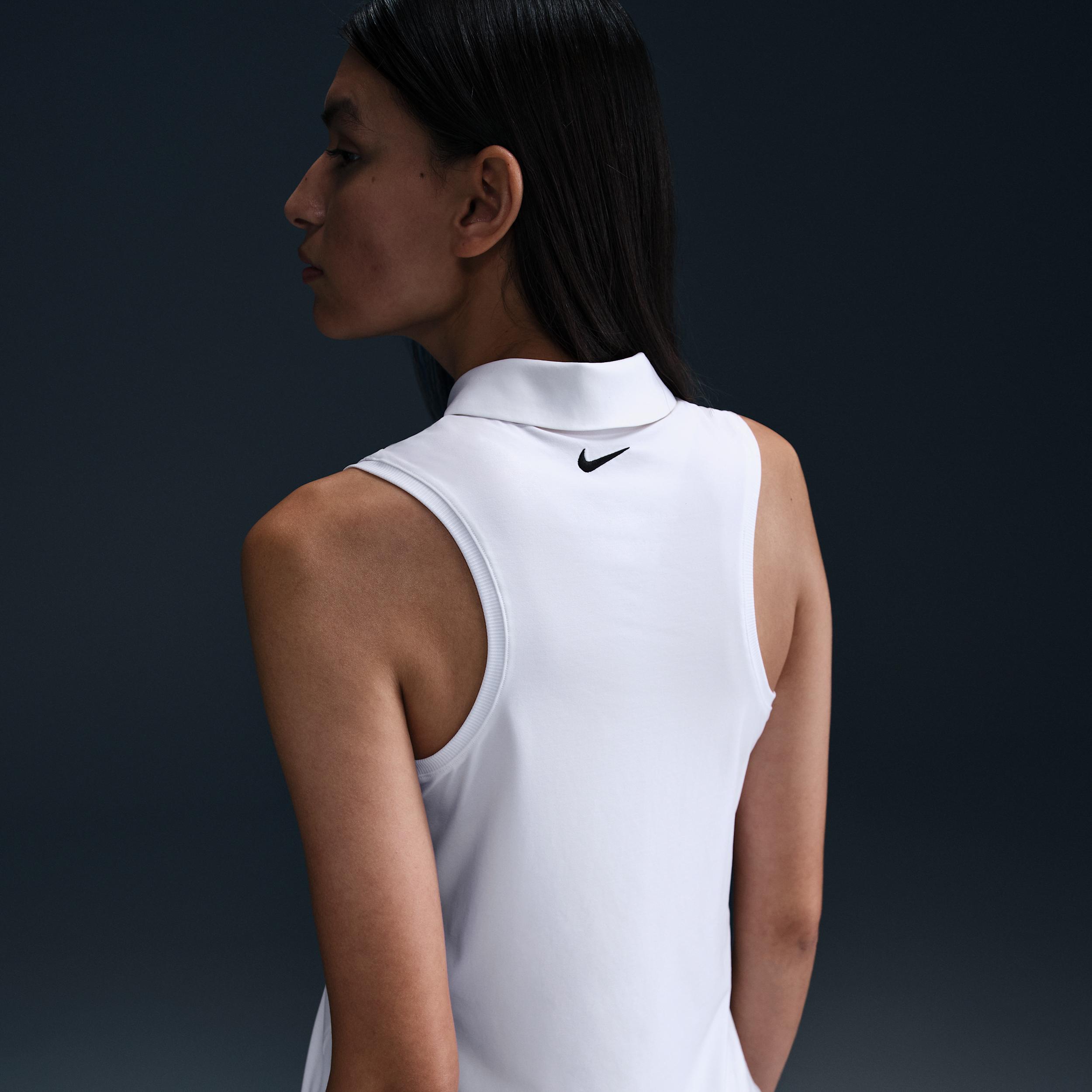 Nike Womens Victory Dri-FIT Sleeveless Polo | FQ1572-100 Product Image