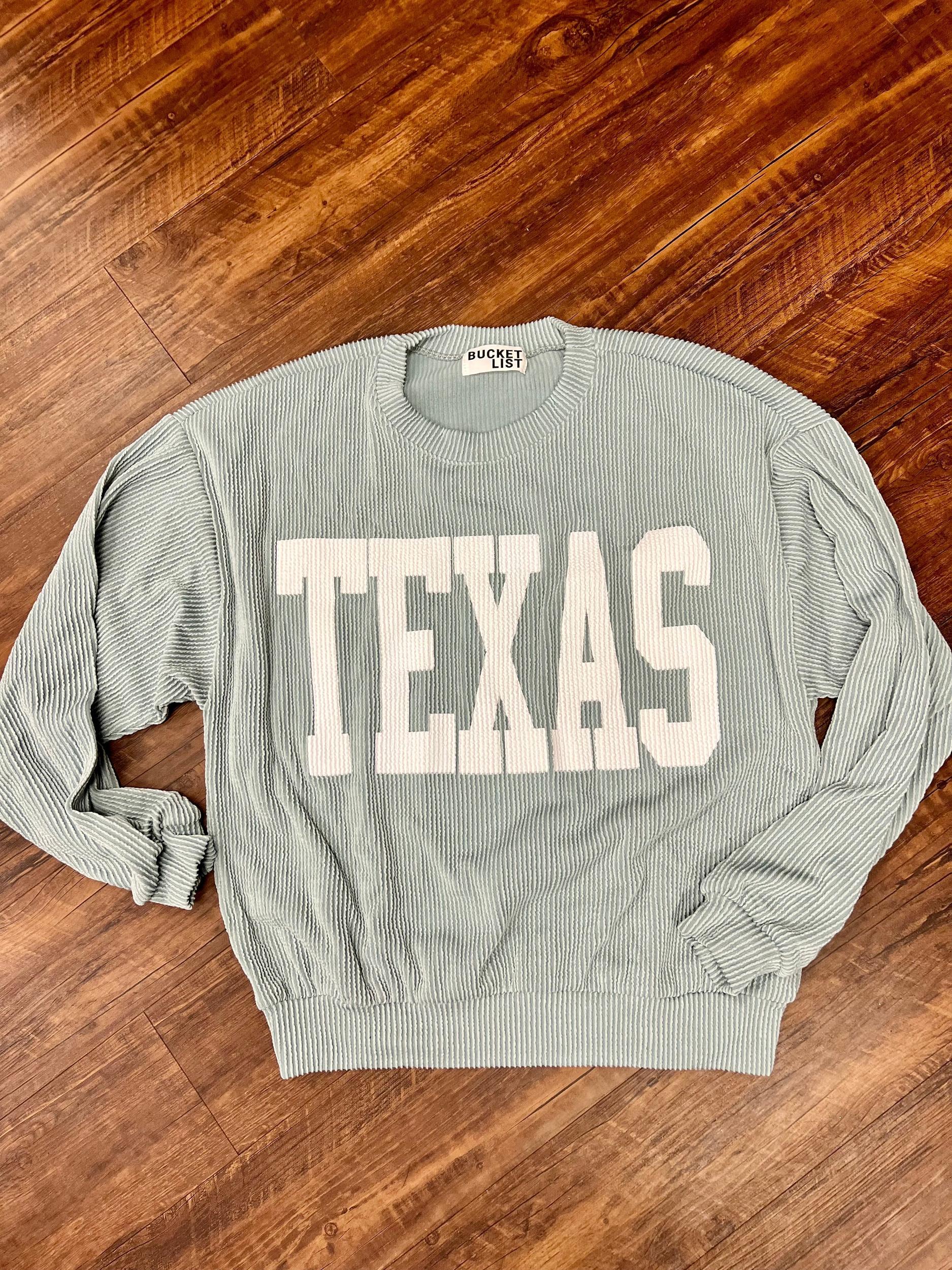 The Texas Graphic Sweatshirt (MULTIPLE COLORS) Product Image