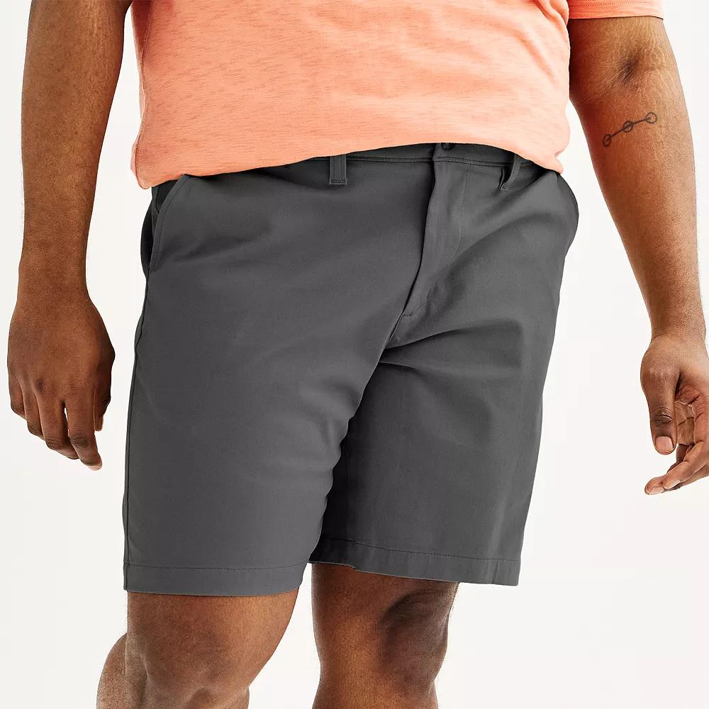 Big & Tall Sonoma Goods For Life® 9-in. Flexwear Flat Front Shorts, Men's,  Product Image