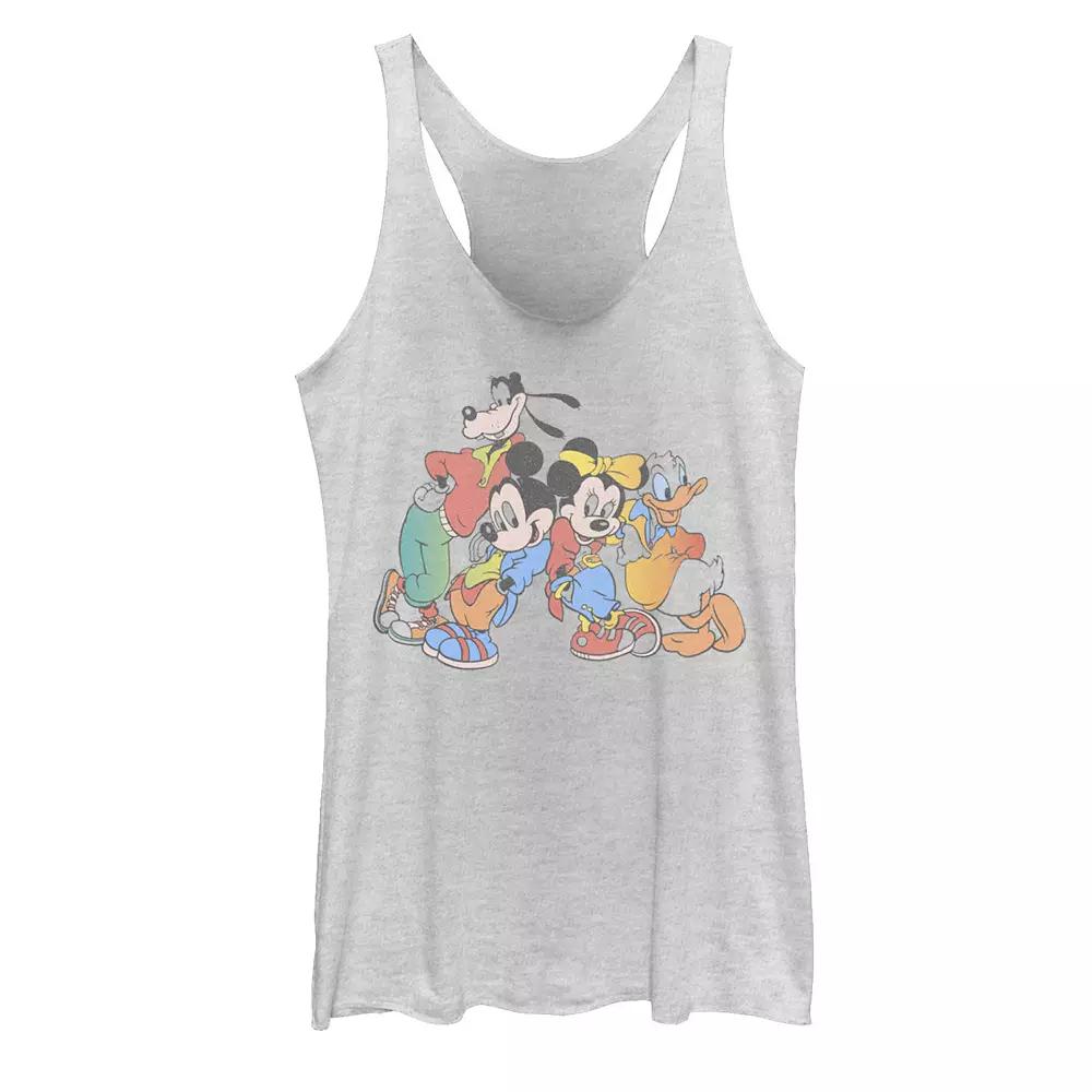 Disney's Mickey Mouse & Friends 90's Style Portrait Racerback Tank Top, Girl's,  Product Image