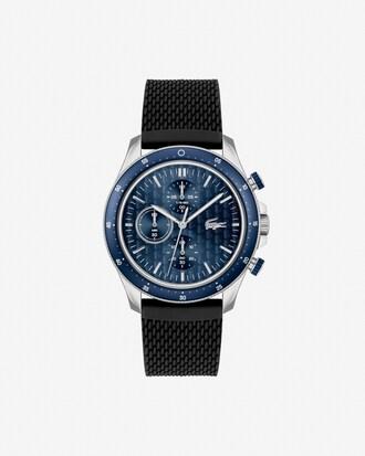 Neoheritage Chrono Watch Black Silicone Product Image