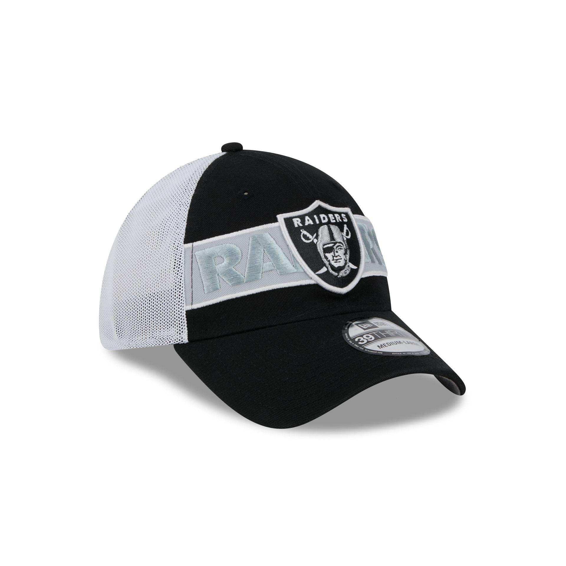 Las Vegas Raiders Banded 39THIRTY Stretch Fit Hat Male Product Image