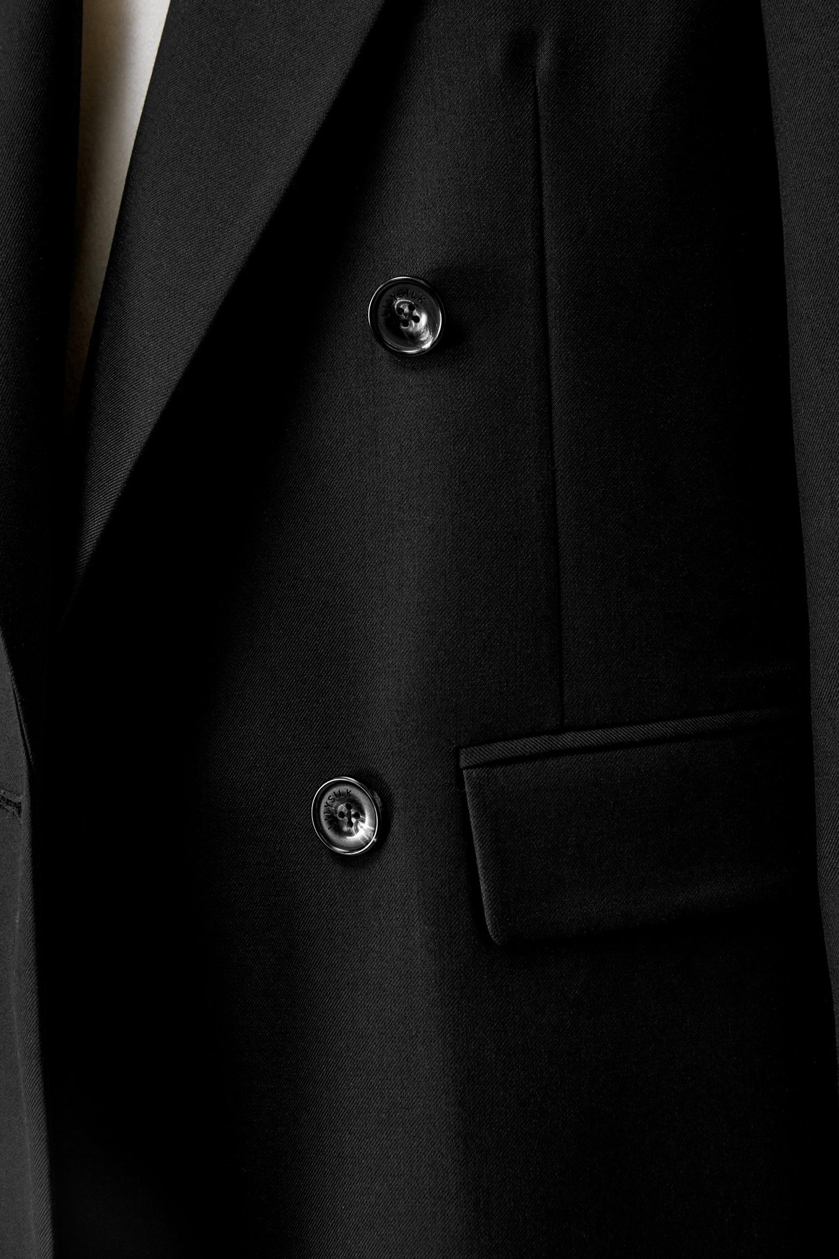 Modern Beauty Silk Wool Blazer Product Image