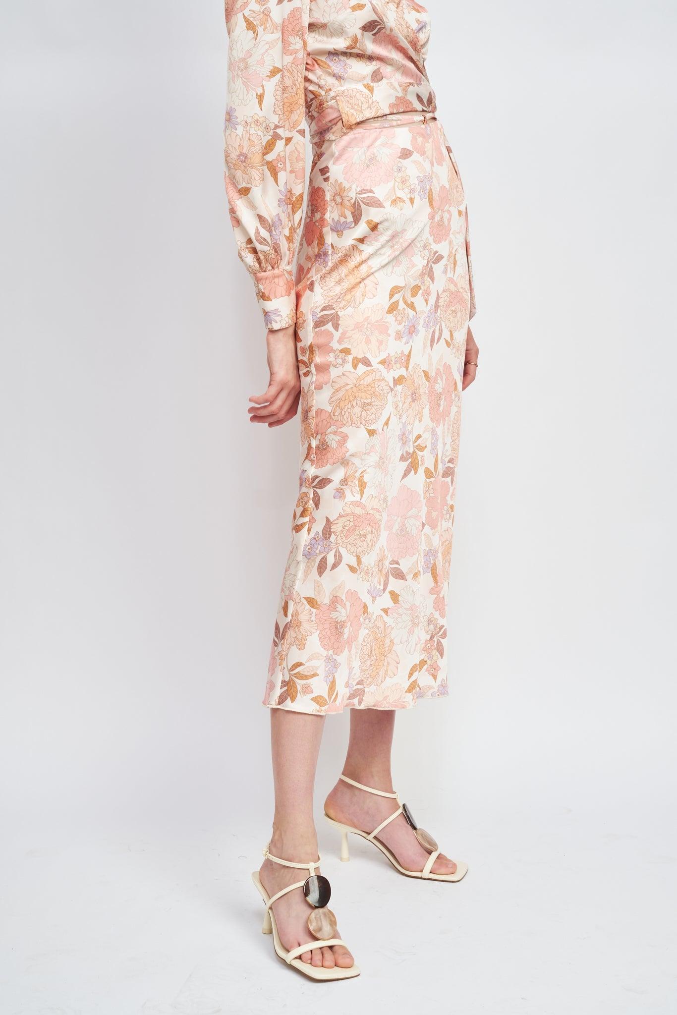 En Saison Risa Midi Skirt | FINAL SALE Product Image