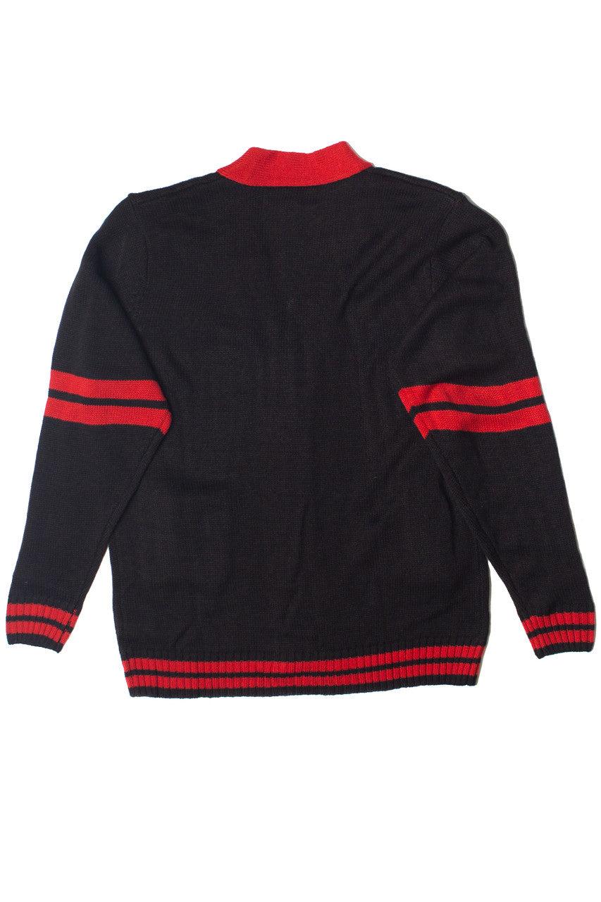 Embroidered Emblem Varsity Cardigan Product Image