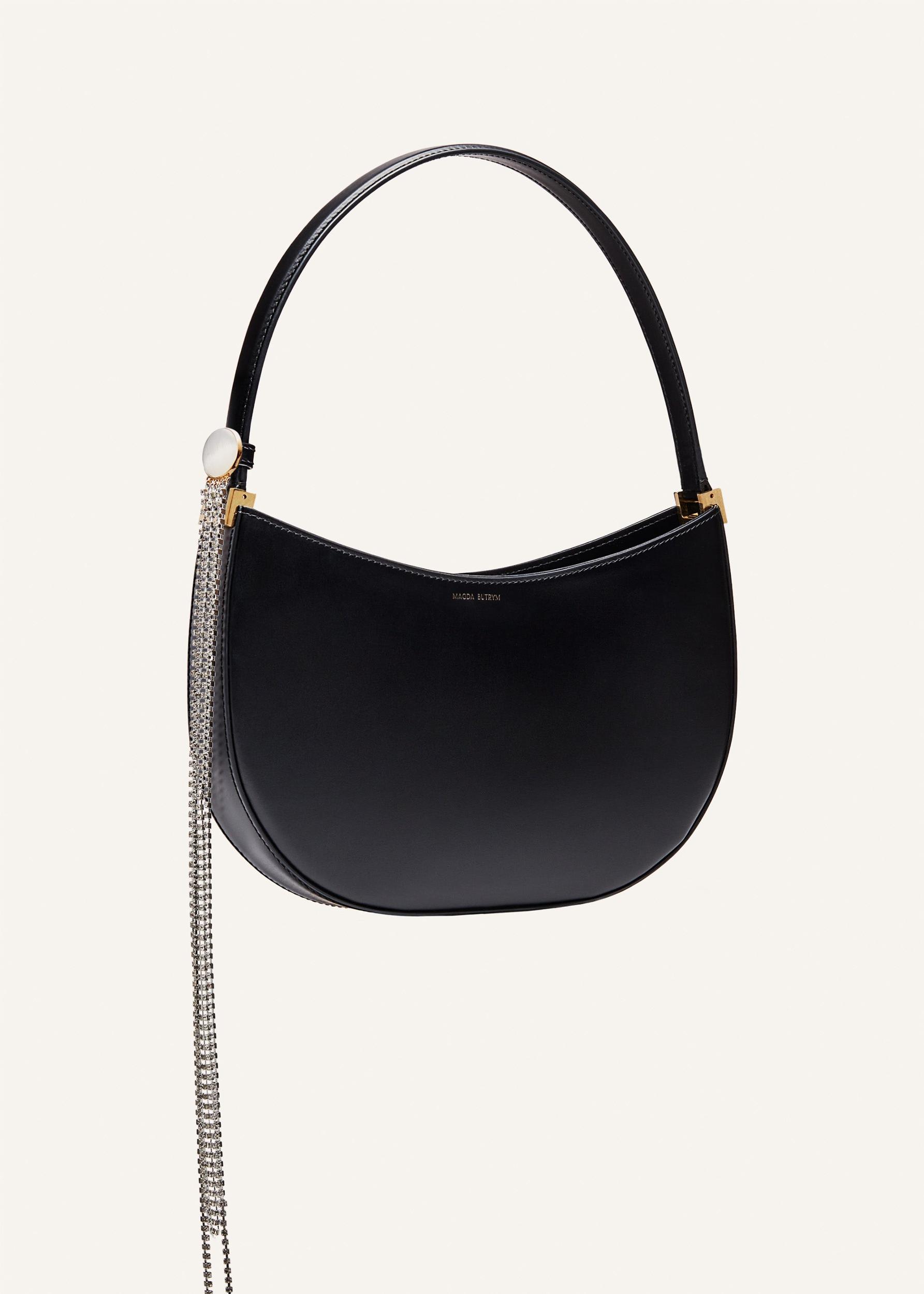 Medium Vesna Black Leather Product Image