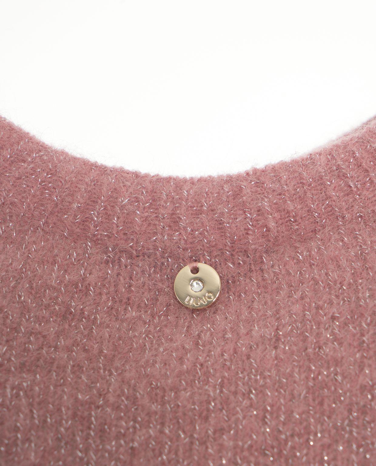 Pullover with puff sleeves Product Image