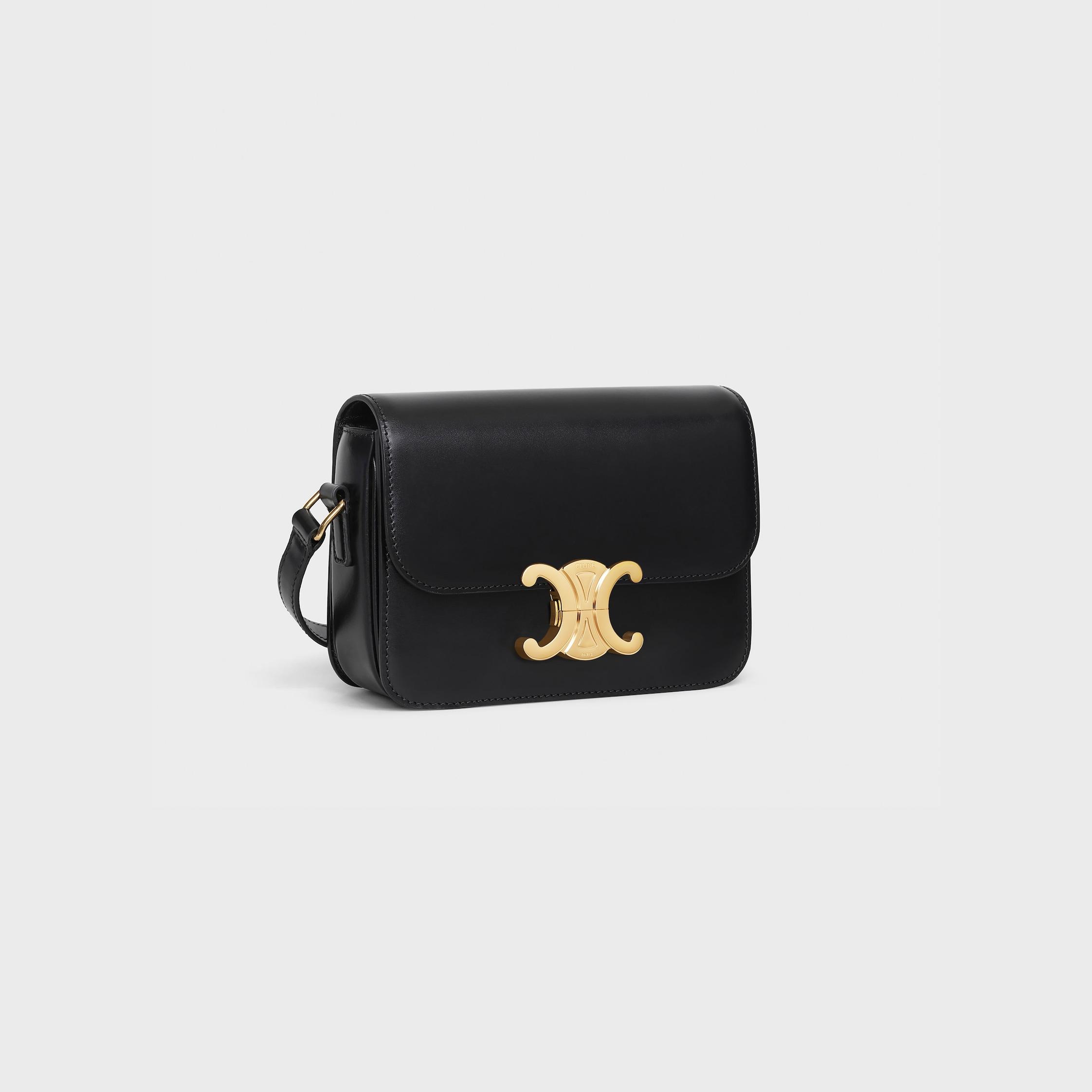 TEEN TRIOMPHE BAG IN shiny calfskin Product Image