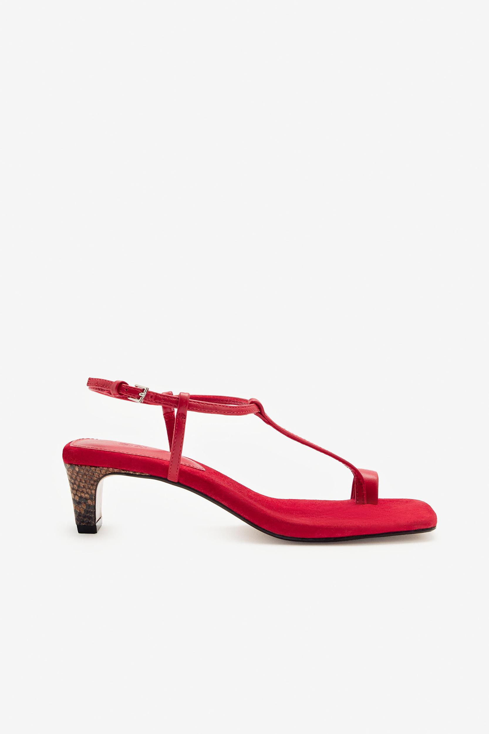 LIMITED EDITION SPLIT LEATHER SANDALS Product Image