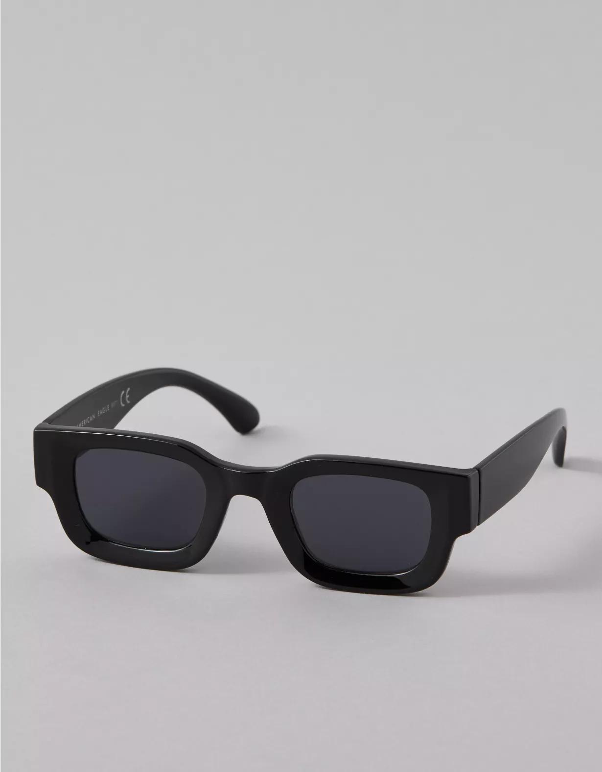 AEO Rectangular Thick Frame Sunglasses Product Image