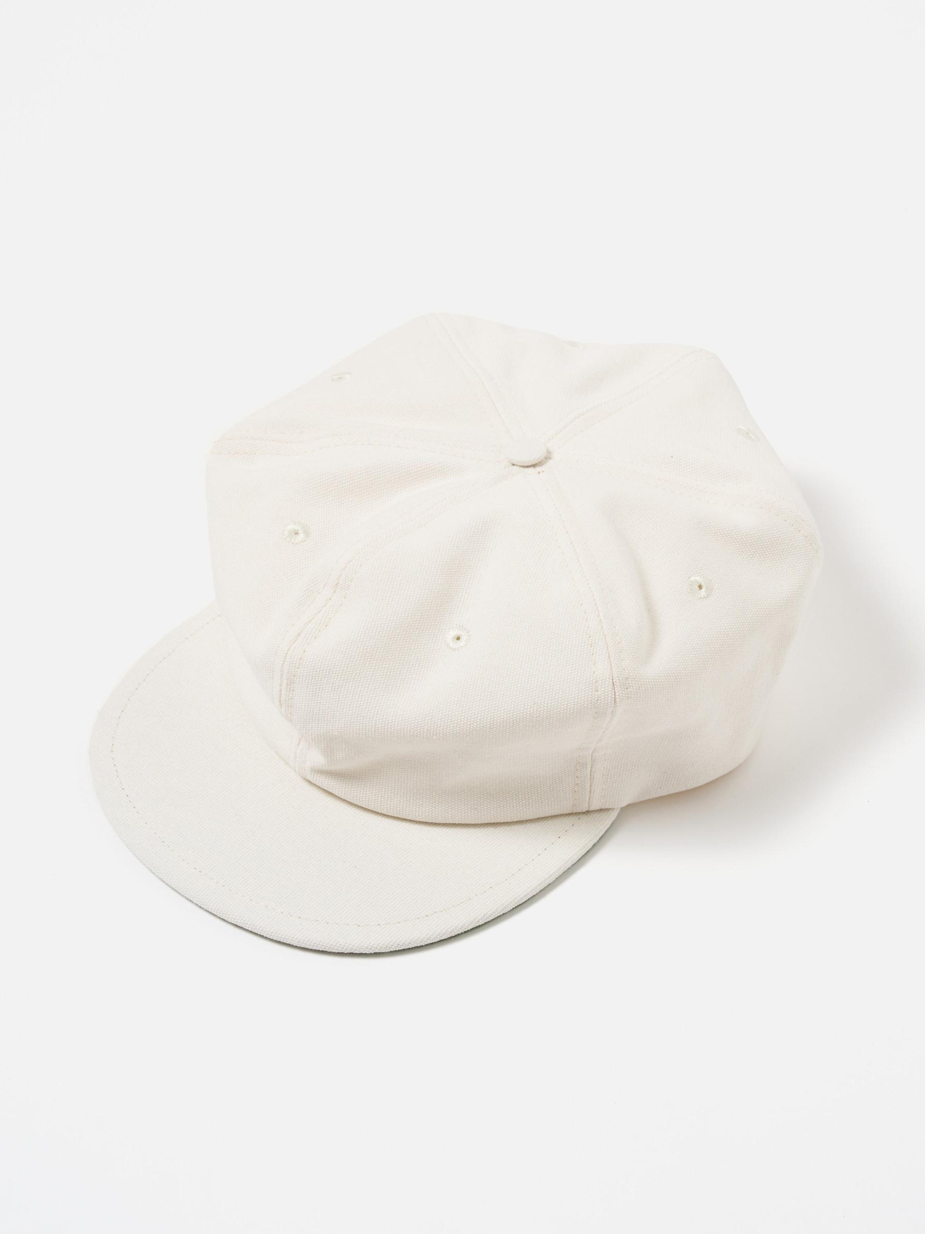 Ecru Canvas Cricket Cap Product Image