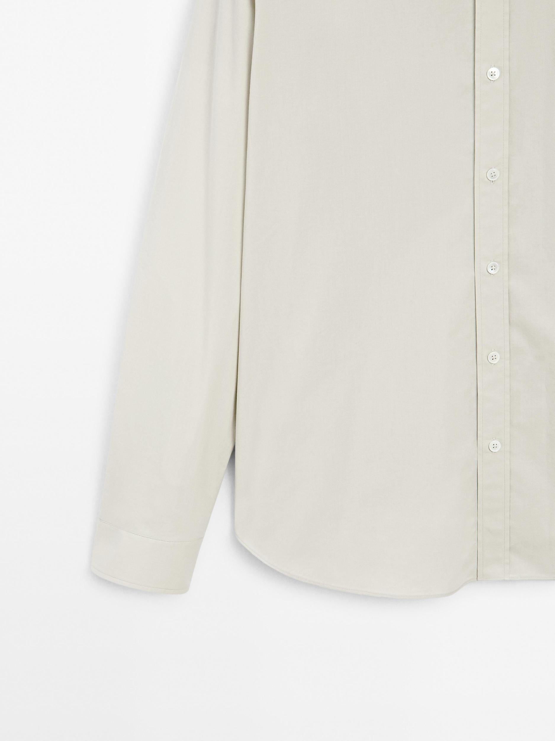 Regular-fit 100% cotton shirt Product Image