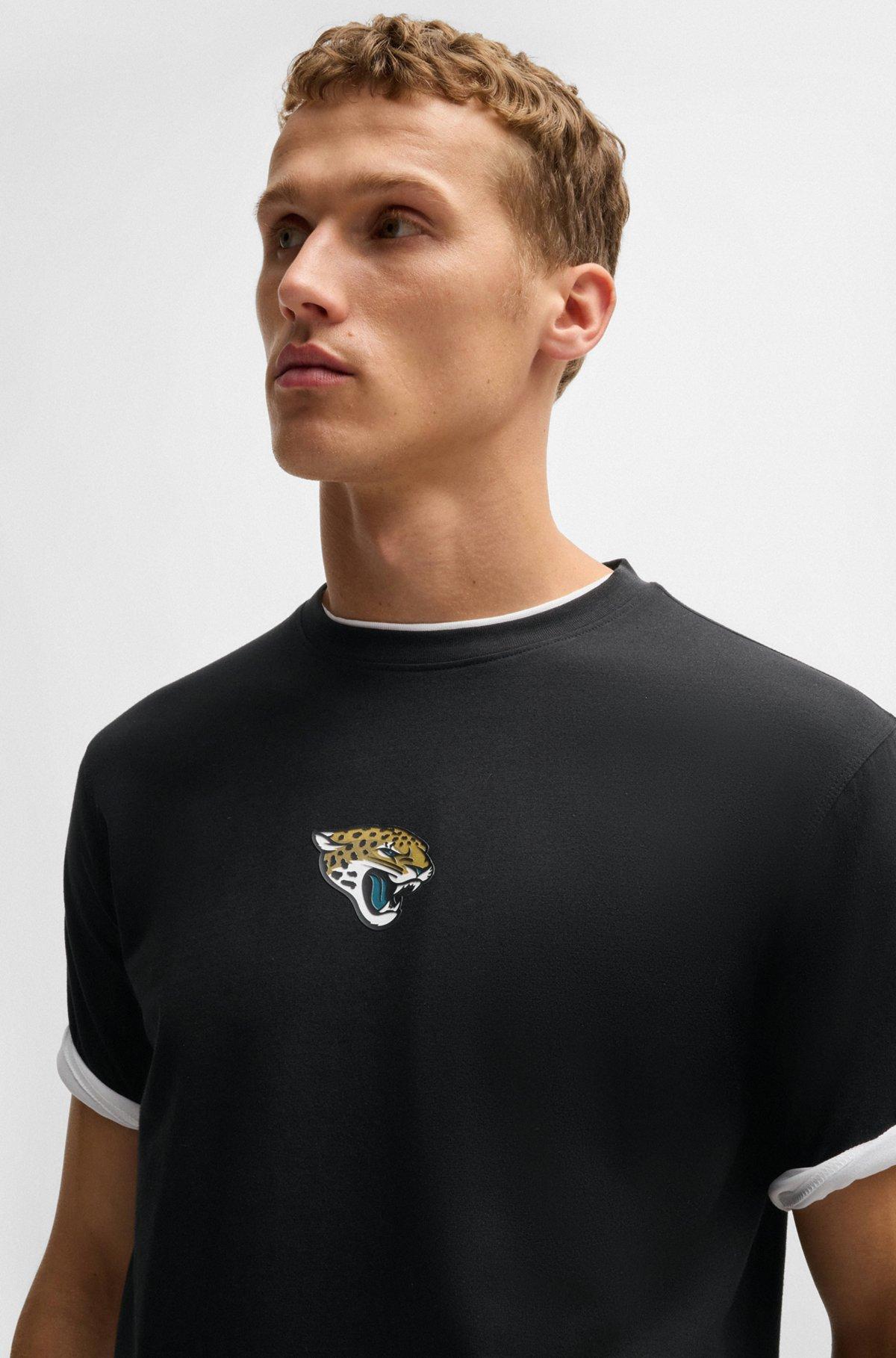 BOSS x NFL stretch-cotton T-shirt with special branding Product Image
