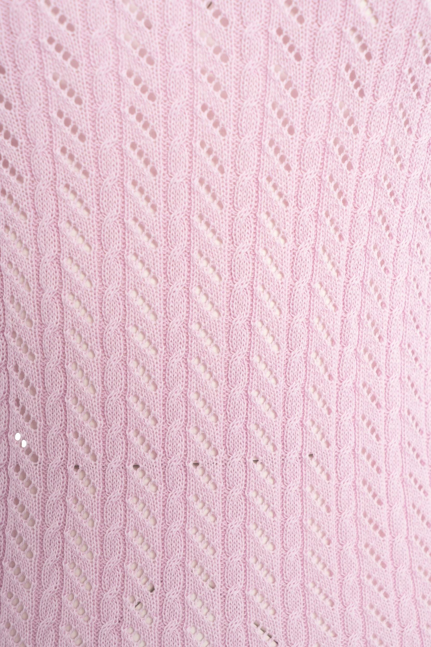 Open knit tank top Product Image