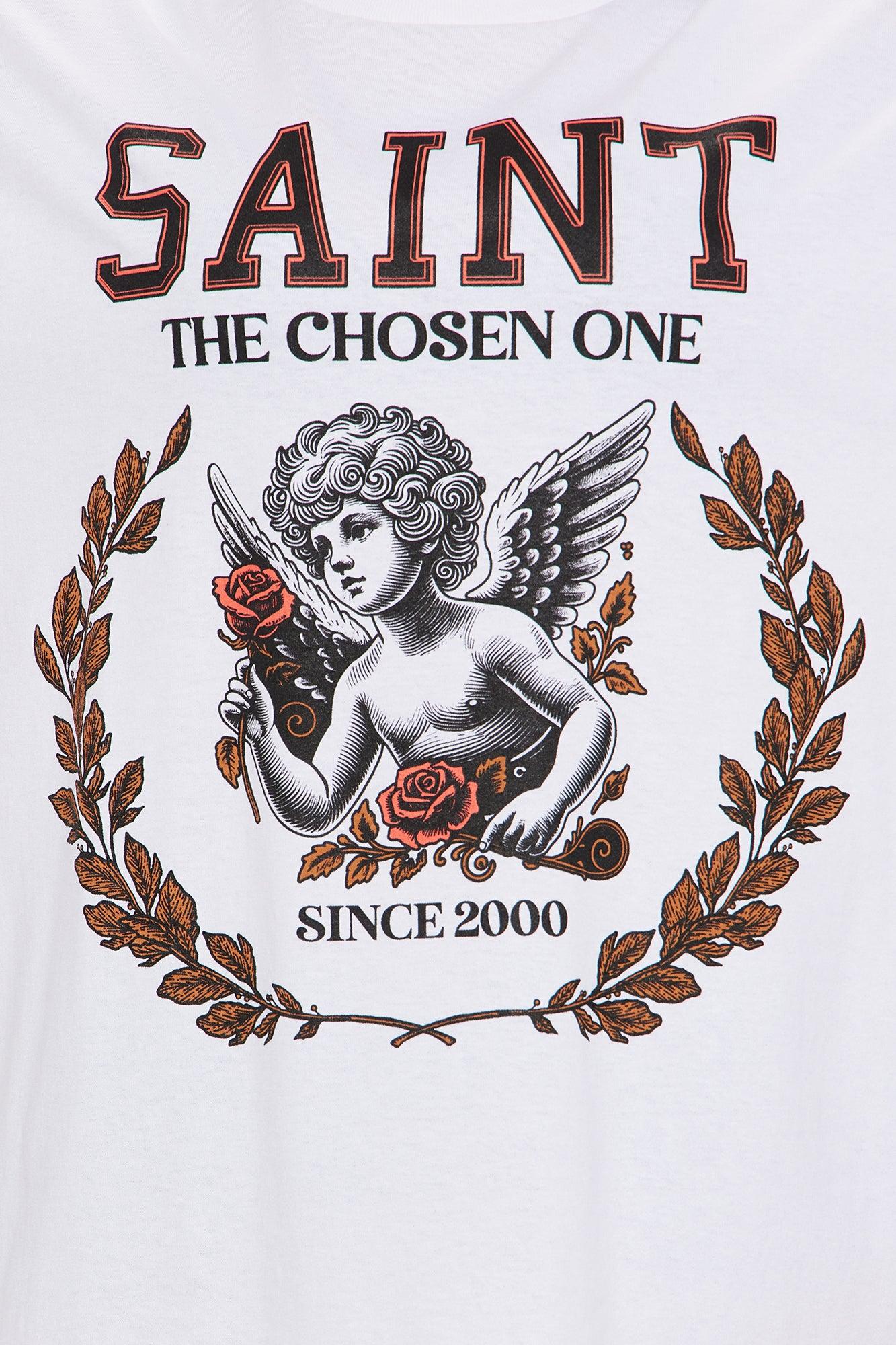 Saint Chosen One Oversized Tee - White Product Image