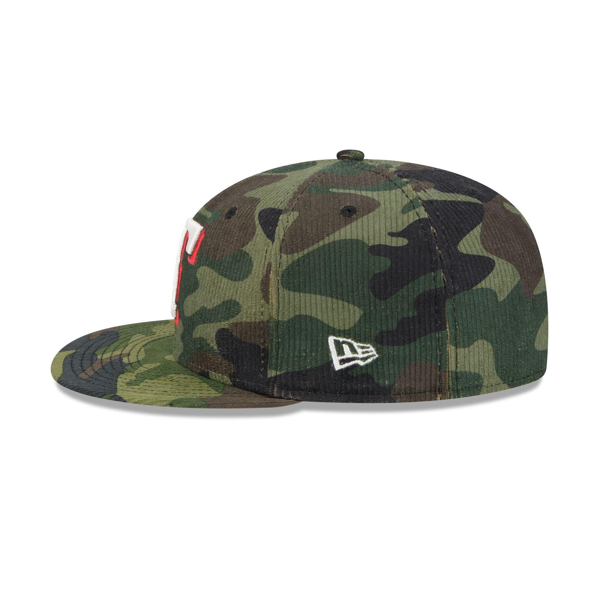 Texas Rangers Camo Cord 59FIFTY Fitted Hat Male Product Image