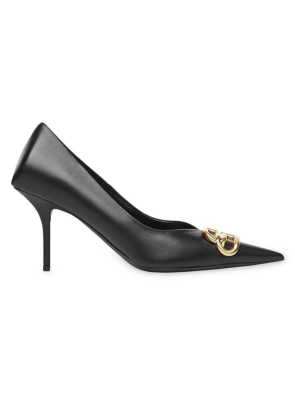 Womens Square Knife 80MM Pumps Product Image