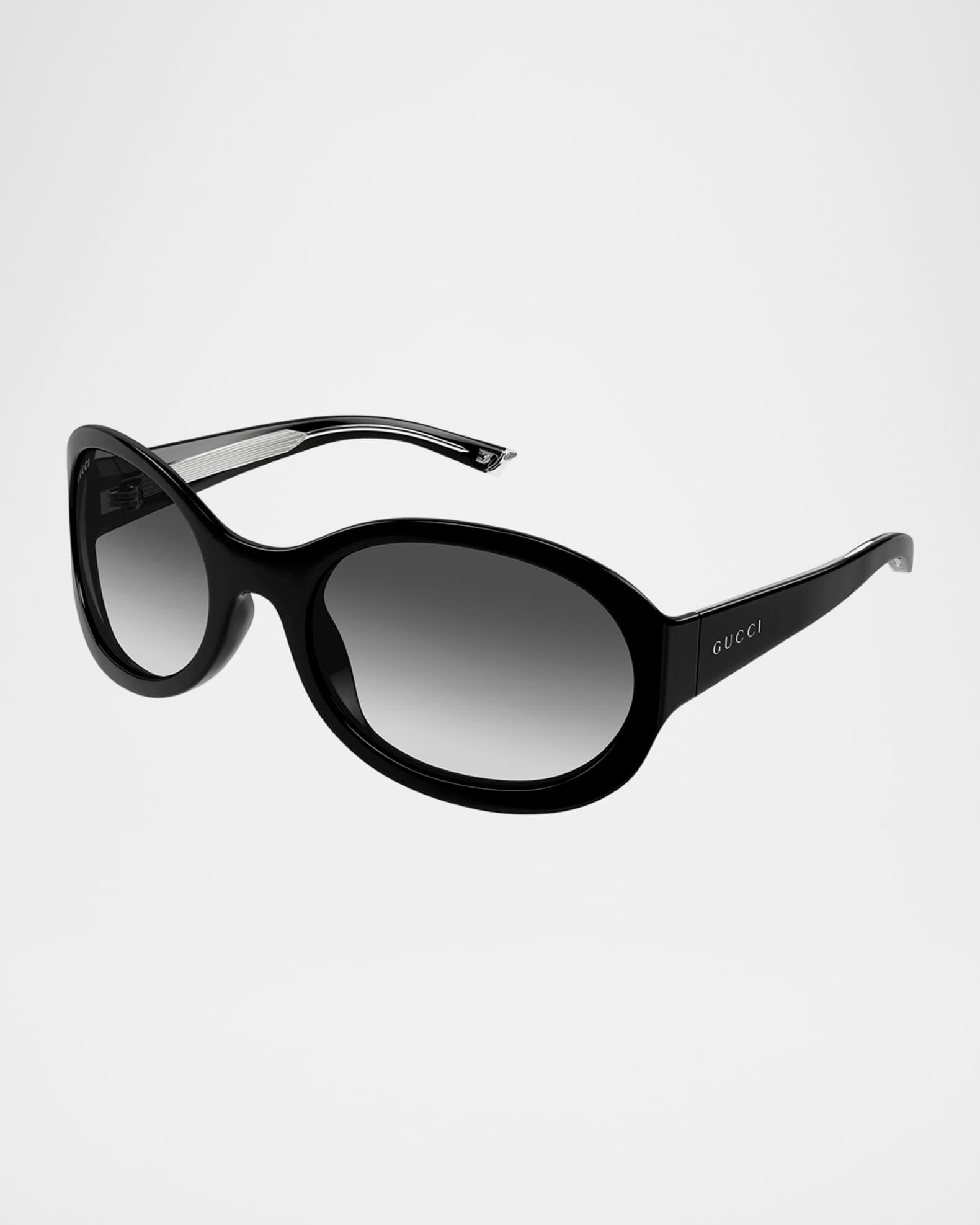 GG2013S Round Recycled Acetate Sunglasses Product Image