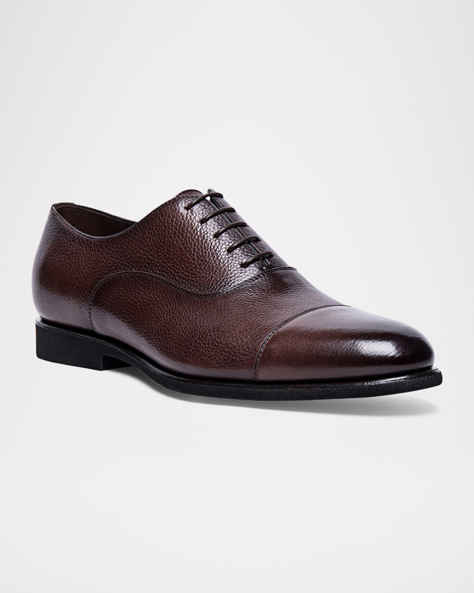 Men's Darian Grained Leather Oxfords Product Image