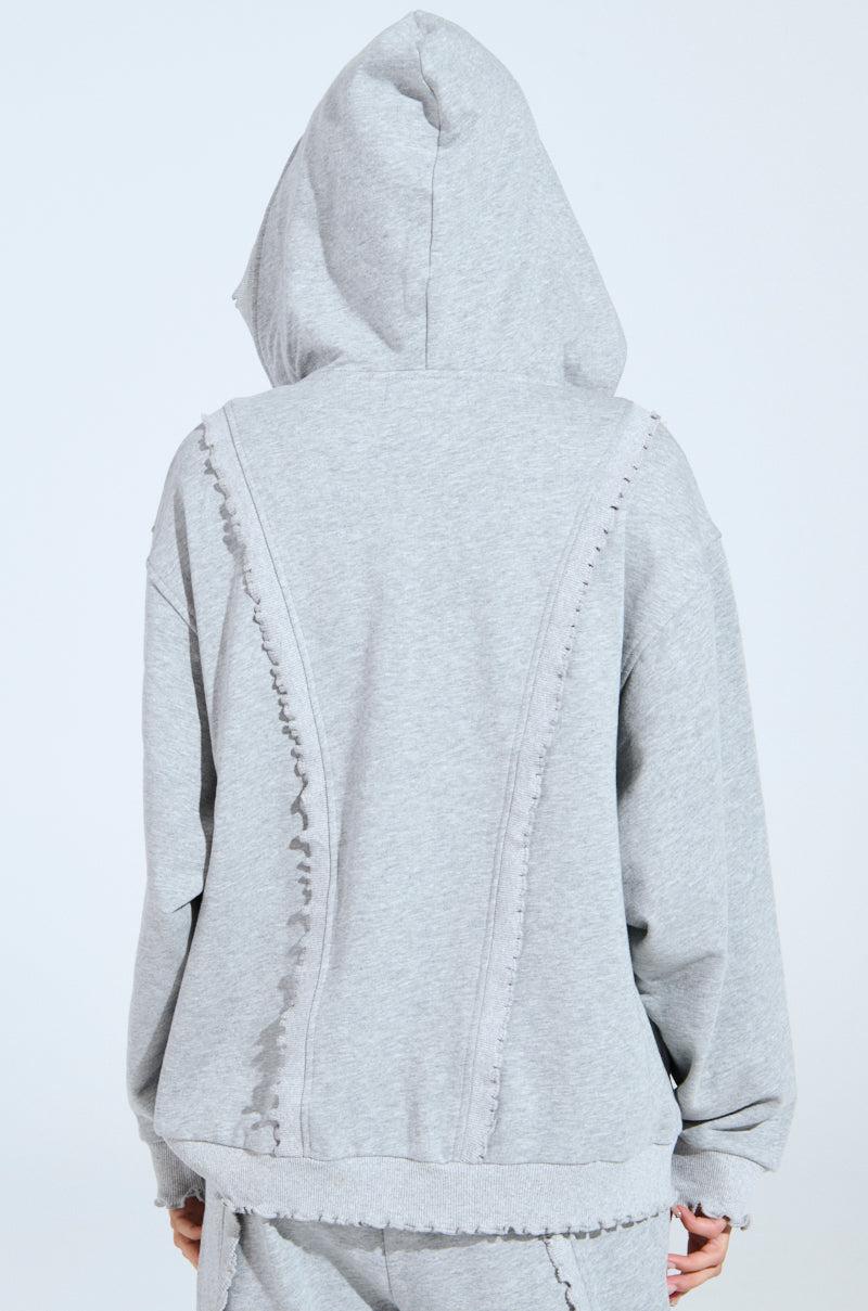 COME CHILL WITH ME ZIP UP SWEATSHIRT Product Image