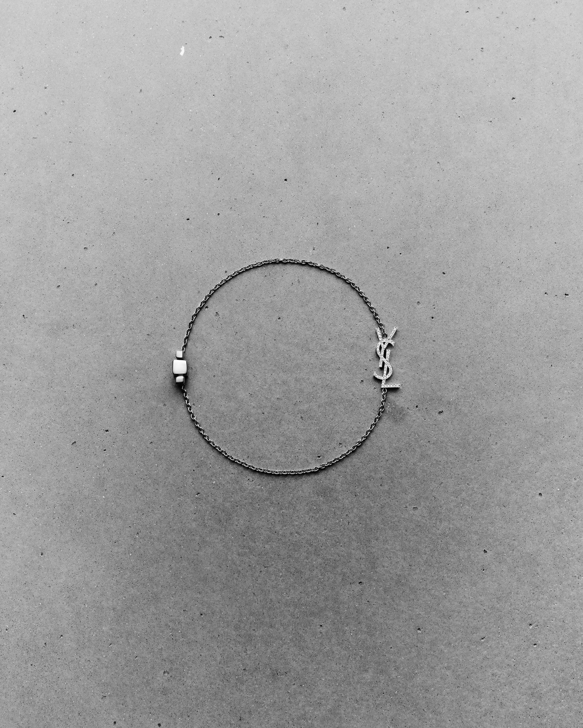 CASSANDRE bracelet in 18K grey gold and diamonds Product Image