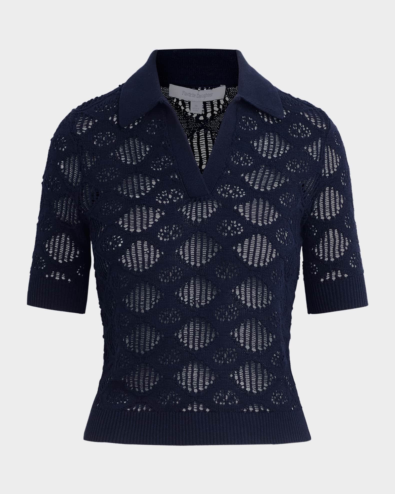 The Courtside Knit Polo  Product Image