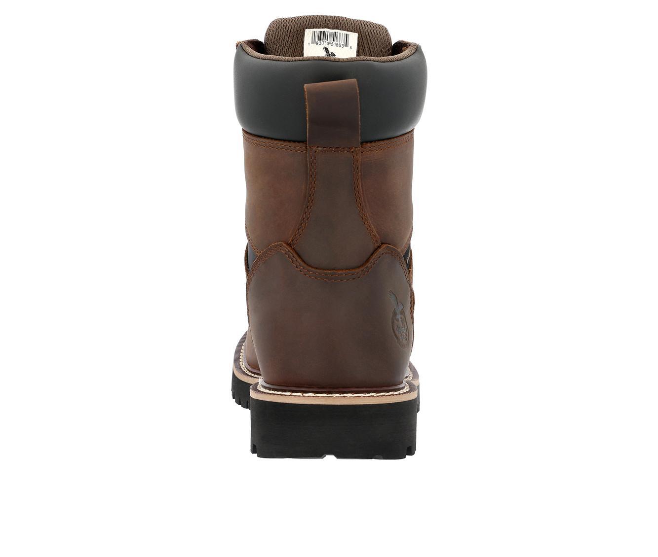 Men's Georgia Boot Core 37 8 Soft Toe Work Boots Product Image