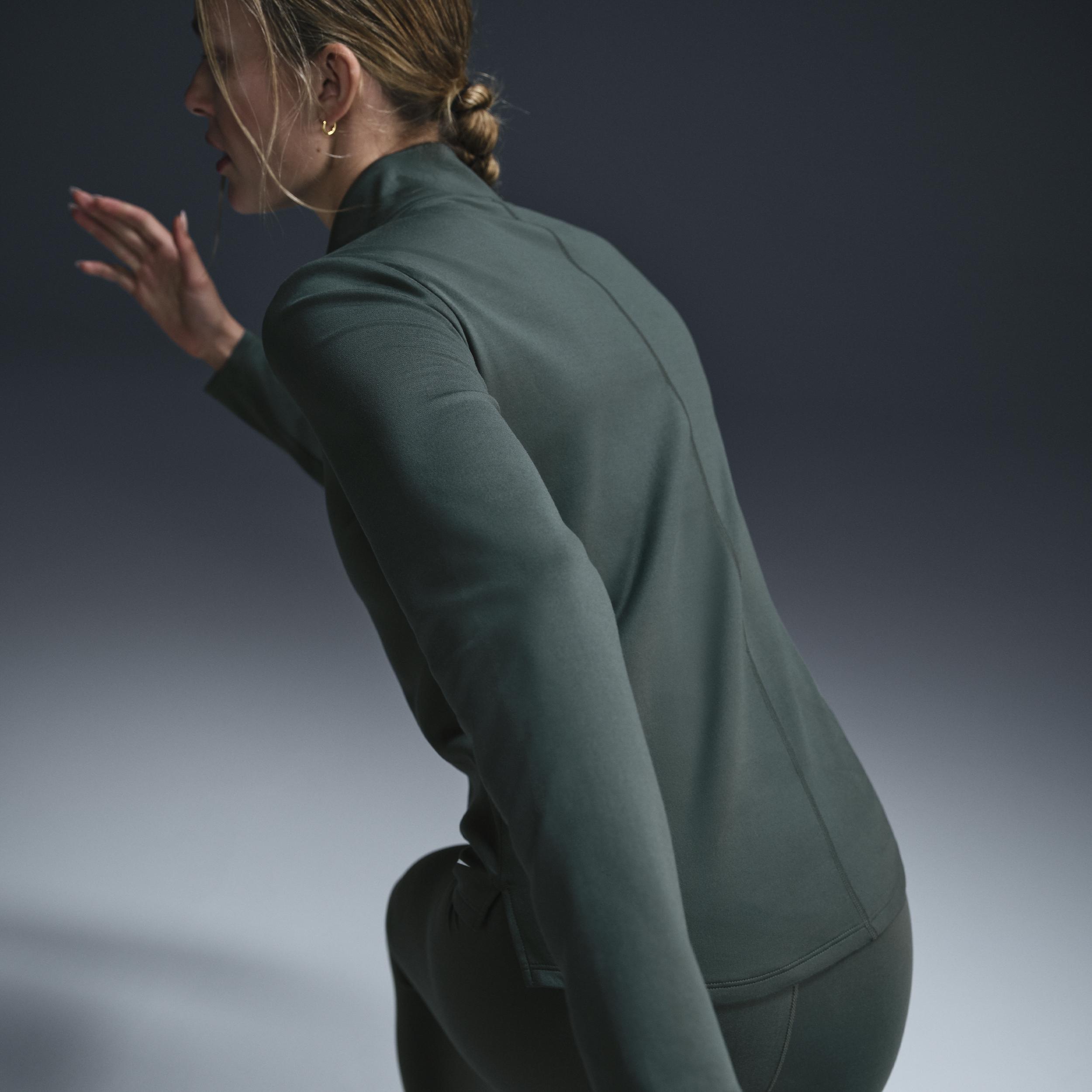 Nike Women's Therma-FIT One Long-Sleeve 1/2-Zip Top Product Image
