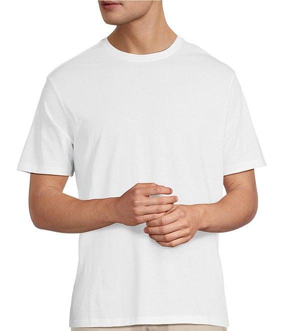 Roundtree & Yorke Solid Cloud Short Sleeve Crew Neck T-Shirt Product Image