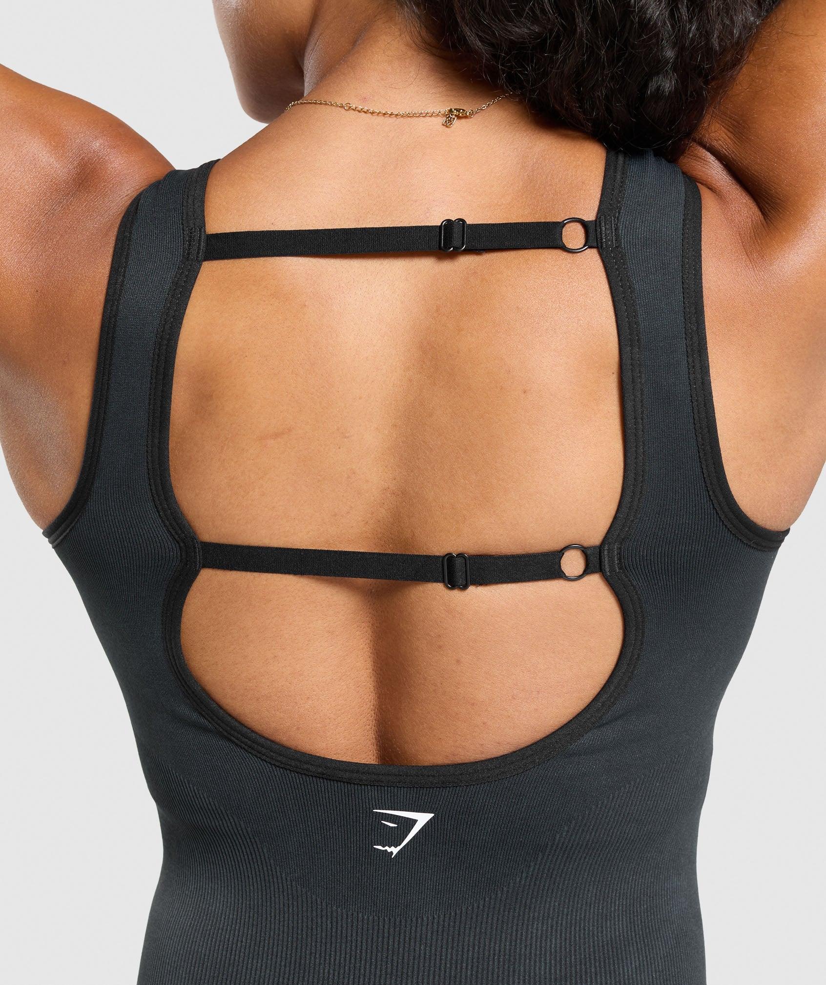 Gymshark Gains Seamless All-In-One - Black Female Product Image