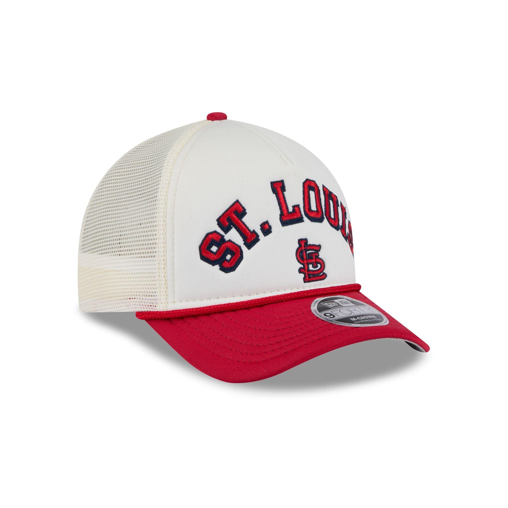 St. Louis Cardinals Chrome Arch 9FORTY M-Crown A-Frame Trucker Hat Male Product Image