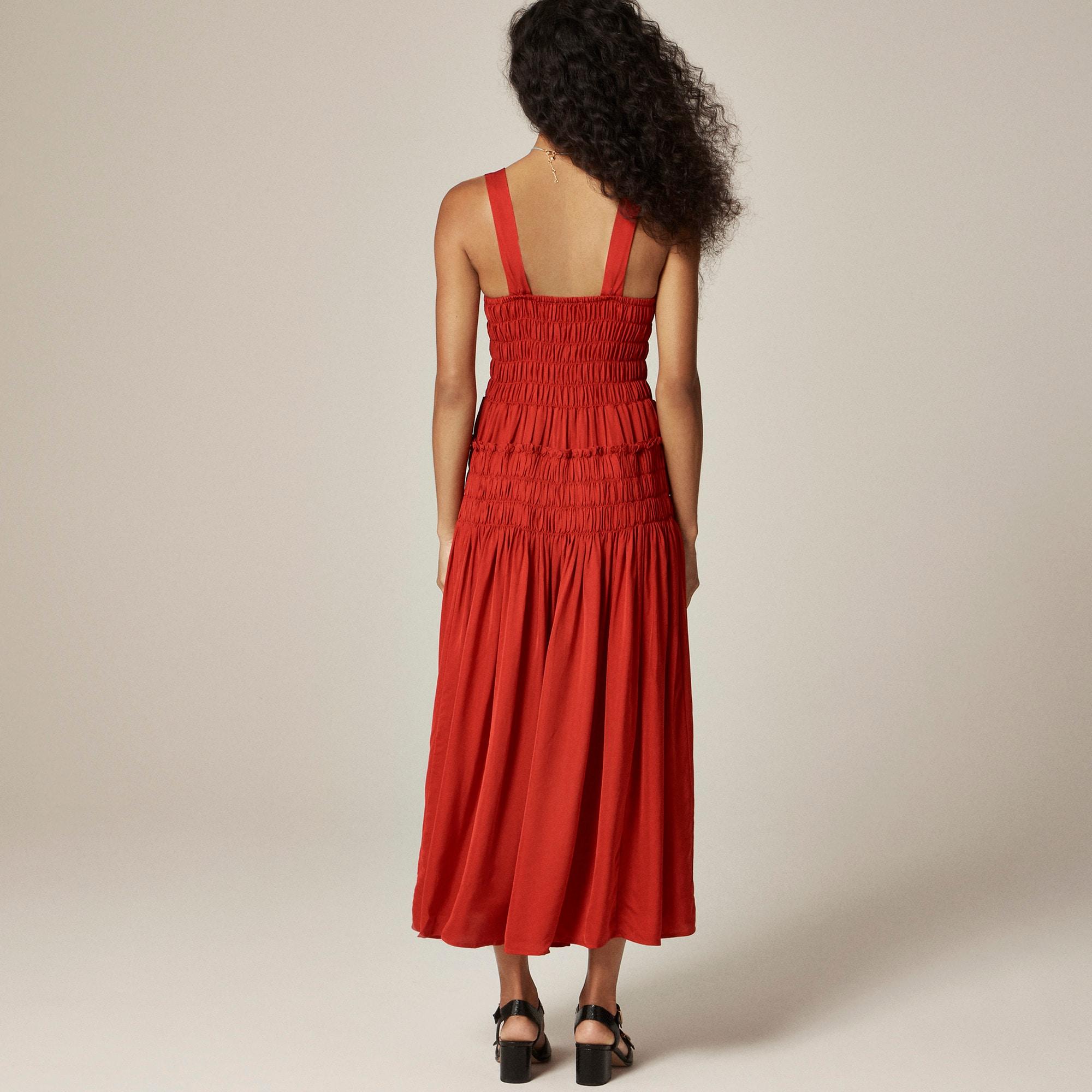 Smocked midi dress Product Image