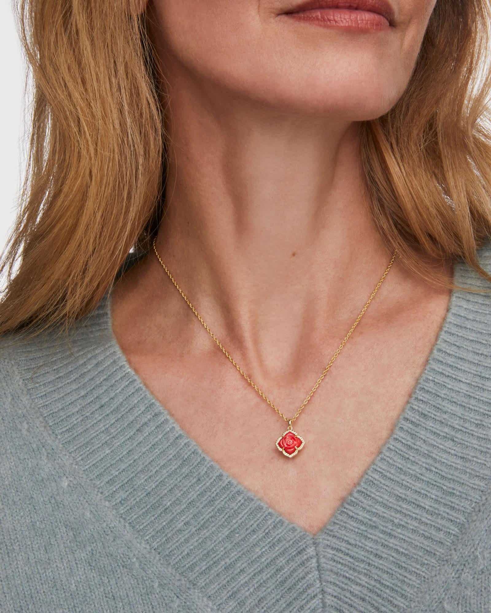 Mallory Rose Gold Multi Strand Necklace Product Image