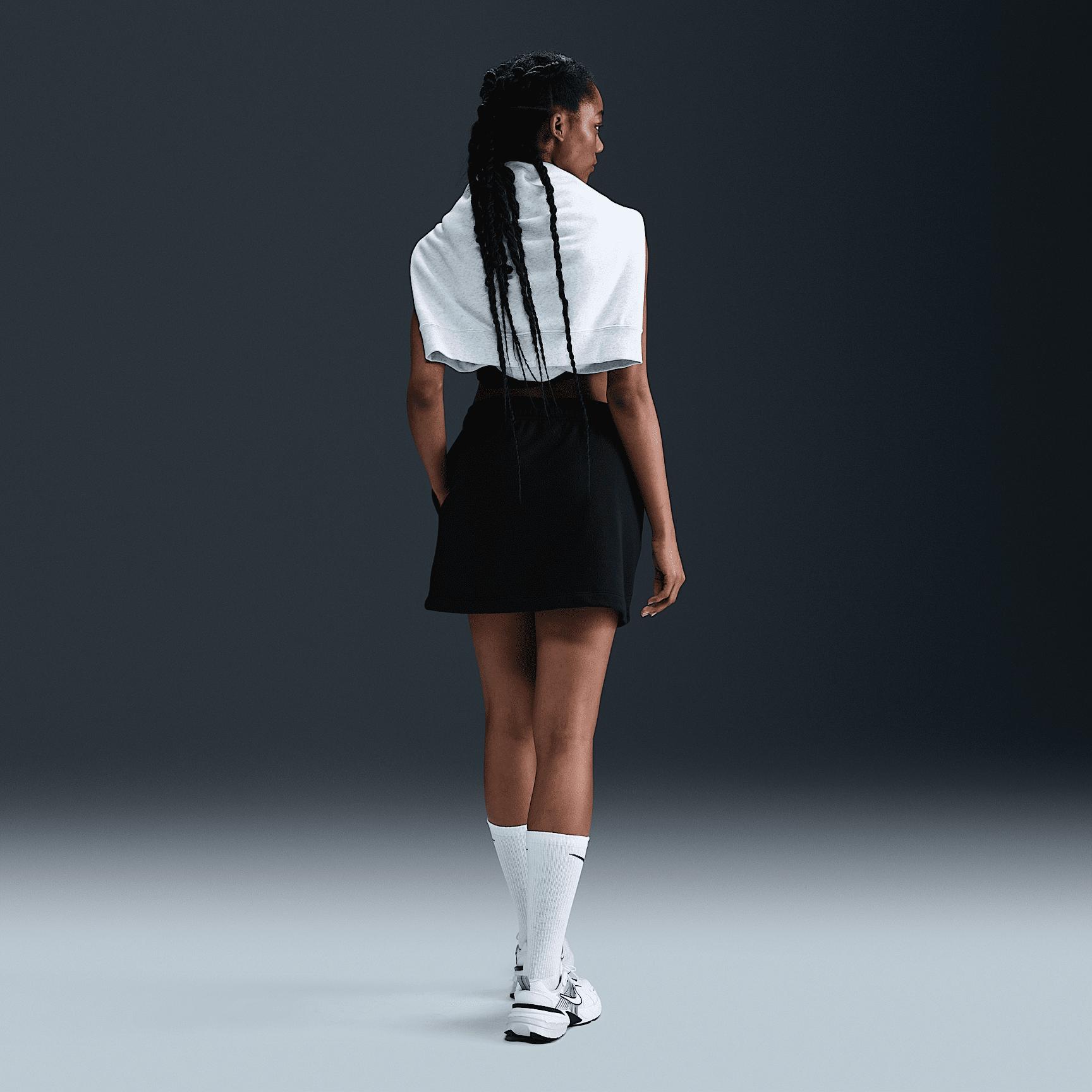 Womens Nike Sportswear Club Fleece Mid-Rise Skirt | HV2344-699 Product Image