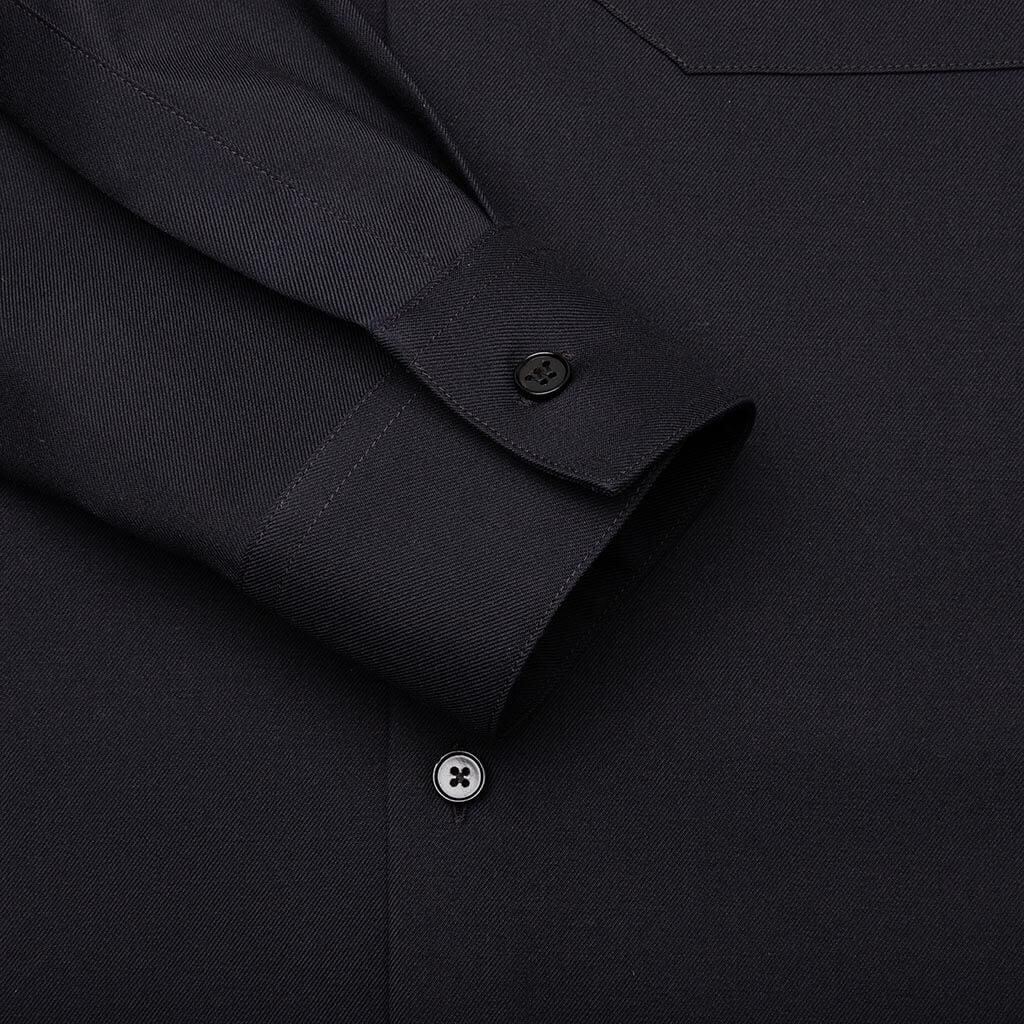Button Up Shirt - Navy Male Product Image