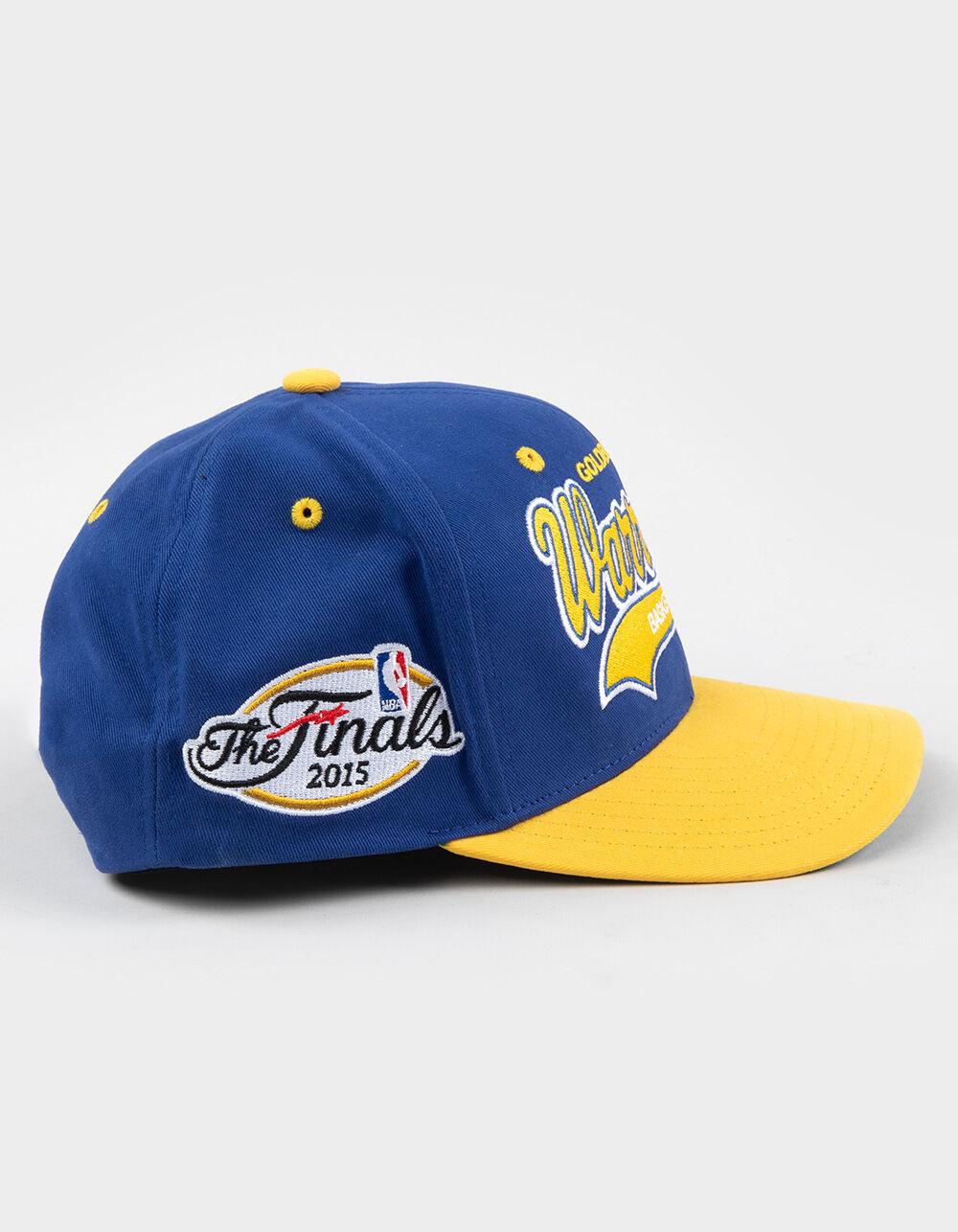MITCHELL & NESS Golden State Warriors Tail Sweep 2.0 Pro Snapback Hat - BLUE Product Image