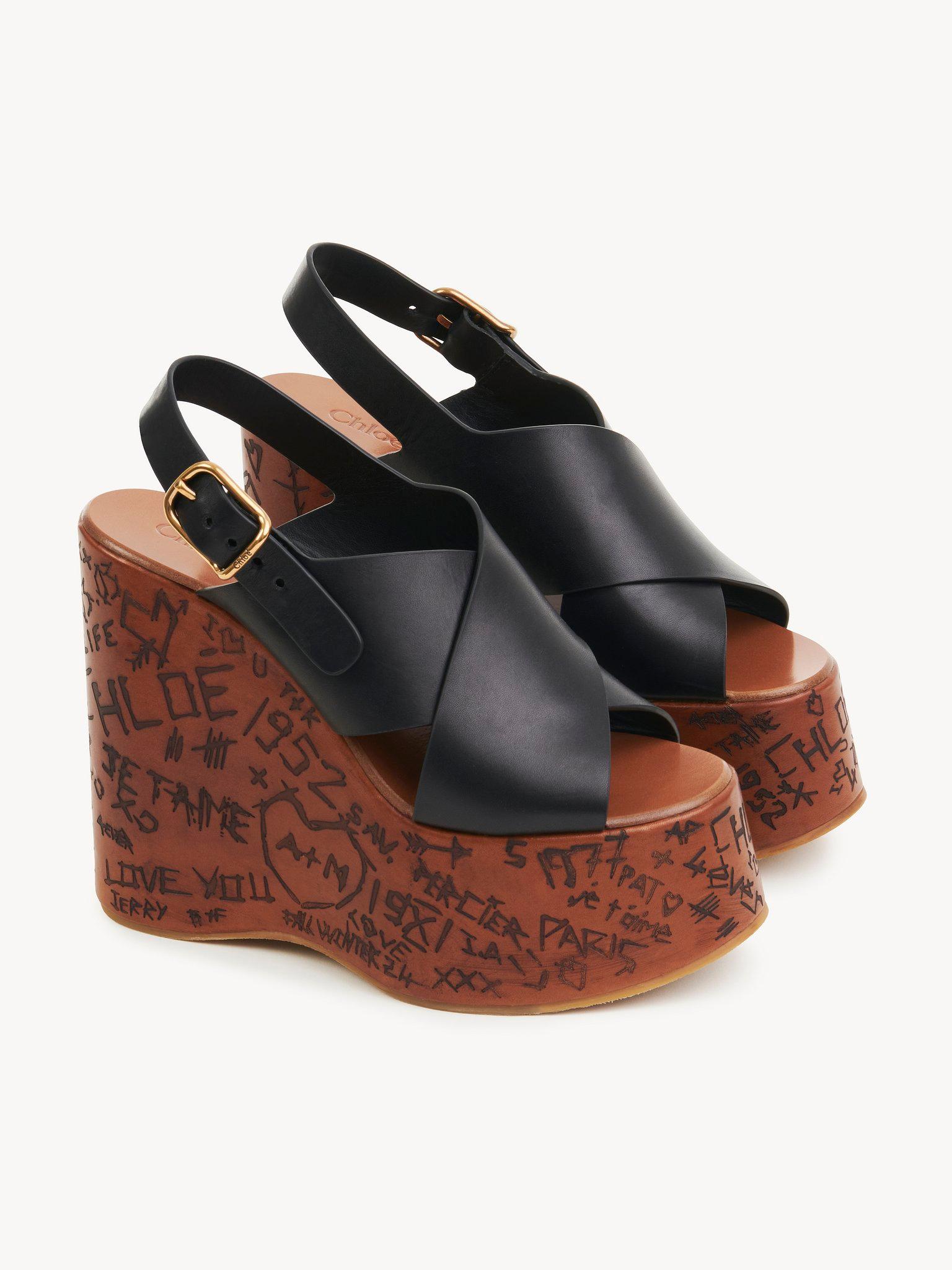 Maxime wedge sandal Product Image