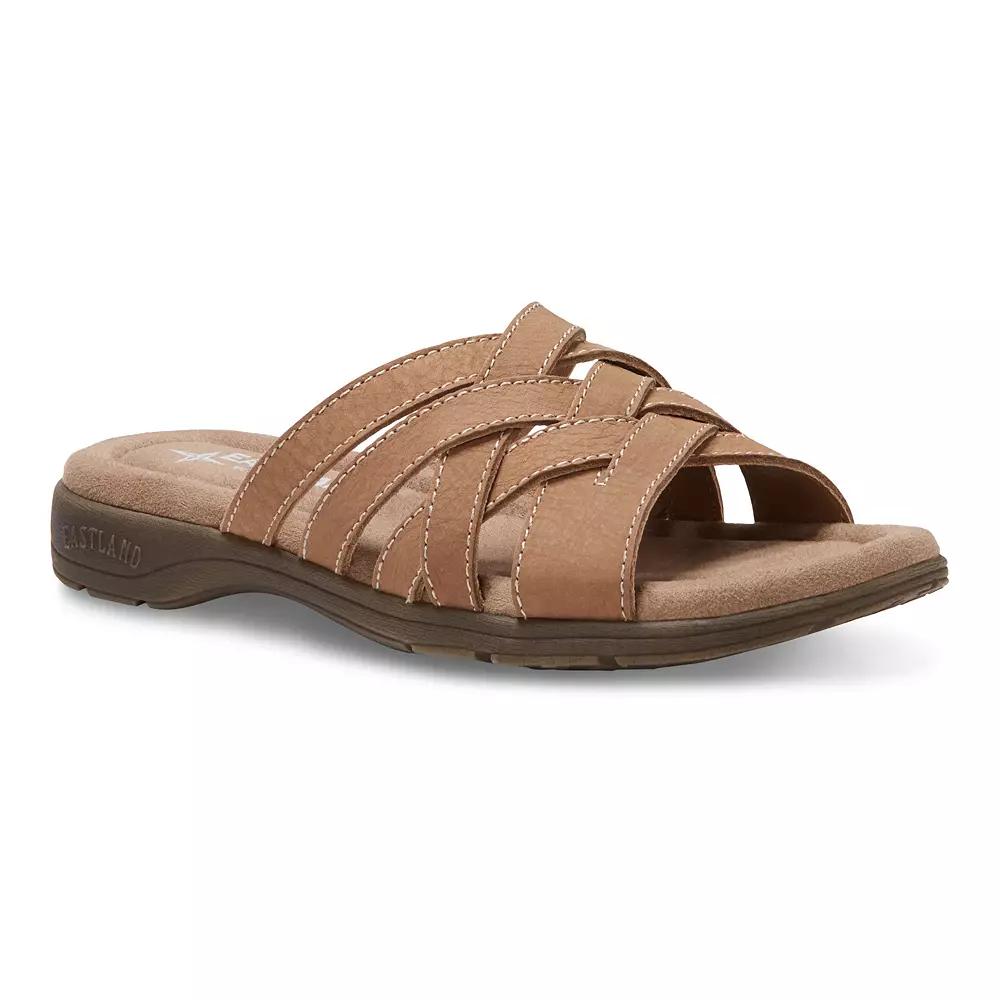 Eastland Hazel Women's Leather Slide Sandals,  Product Image