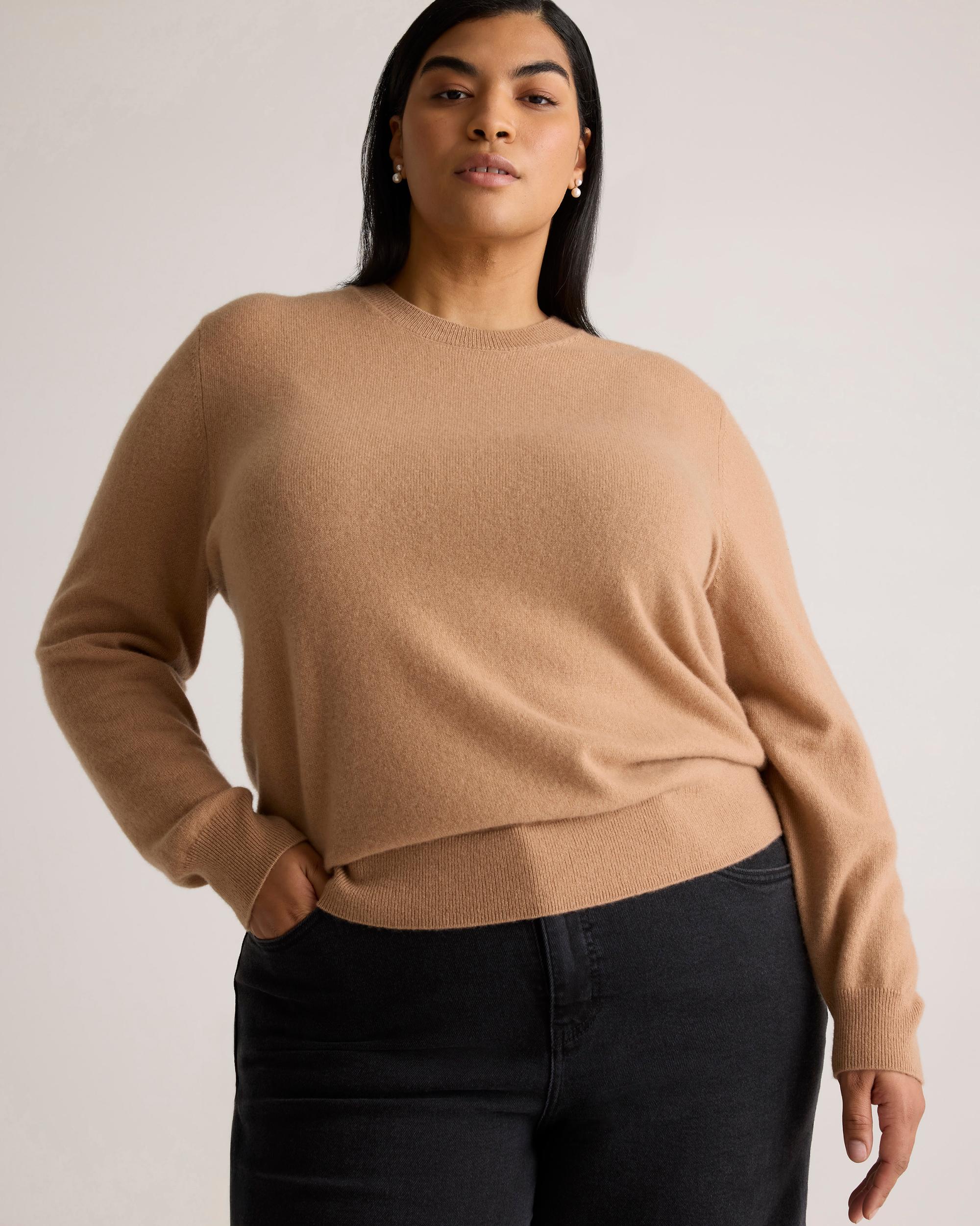 Quince | Women's Mongolian Cashmere Crewneck Sweater Product Image