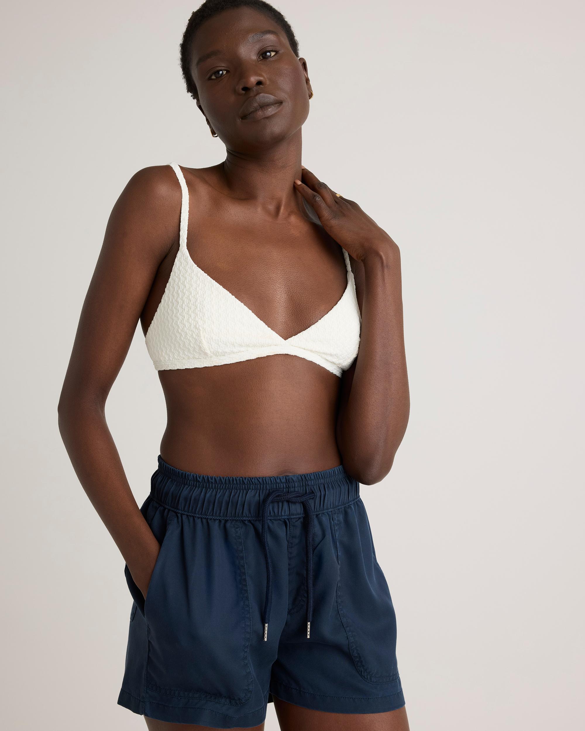 Quince | Women's Vintage Wash Tencel Utility Shorts Size XS Product Image