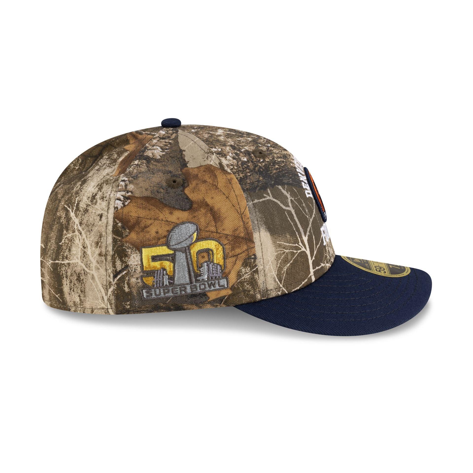 Just Caps Realtree Denver Broncos Low Profile 59FIFTY Fitted Hat Male Product Image