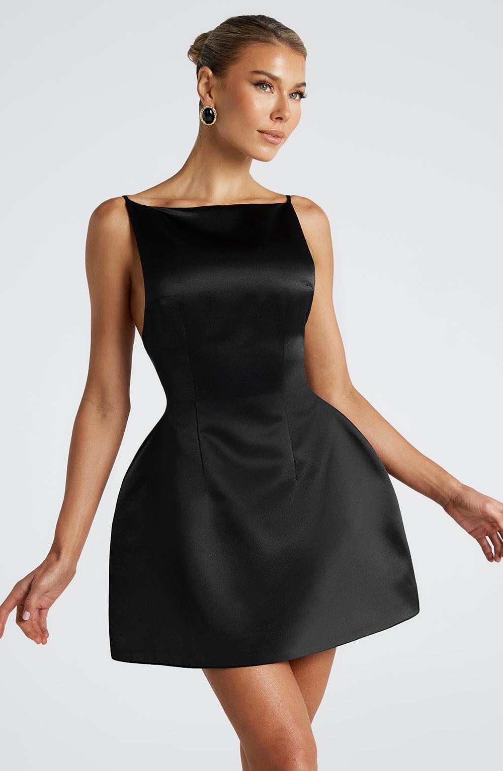 Tate Mini Dress - Black Product Image