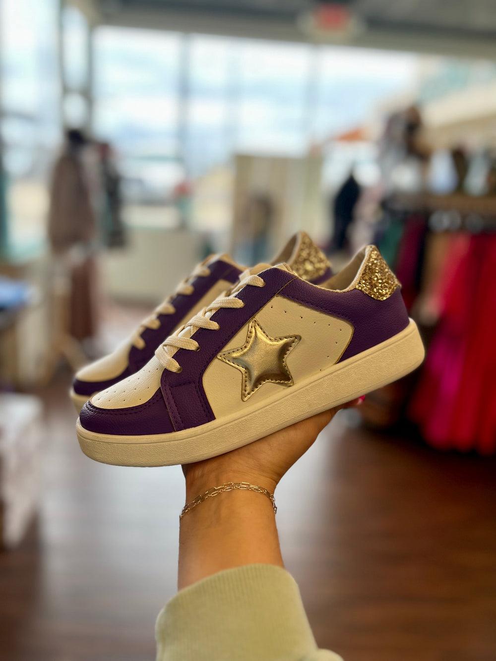 Miel Purple Gameday Sneakers* Product Image