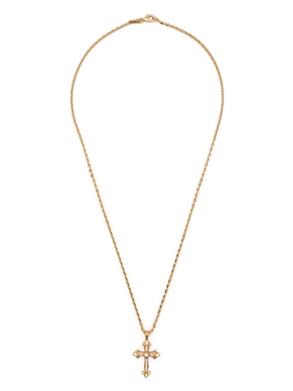 Fleury cross-pendant necklace Product Image