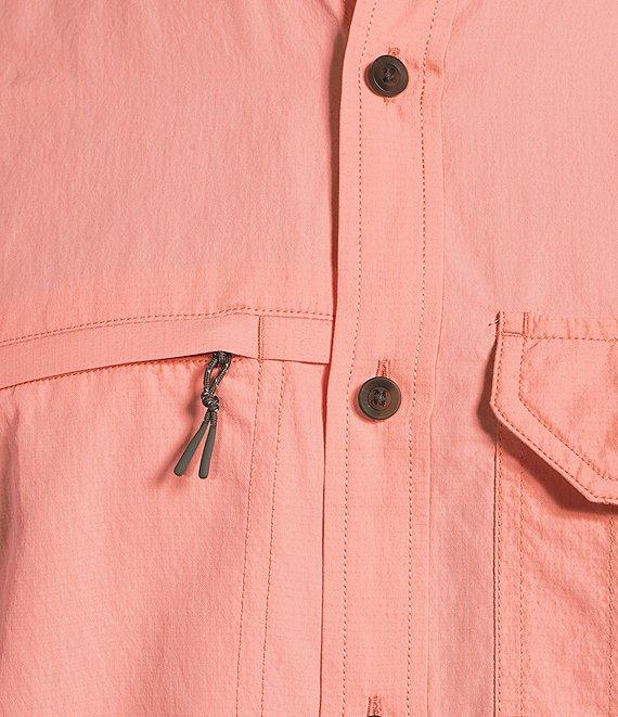 Roundtree & Yorke Performance Charter Vented Short Sleeve Solid Sport Shirt Product Image